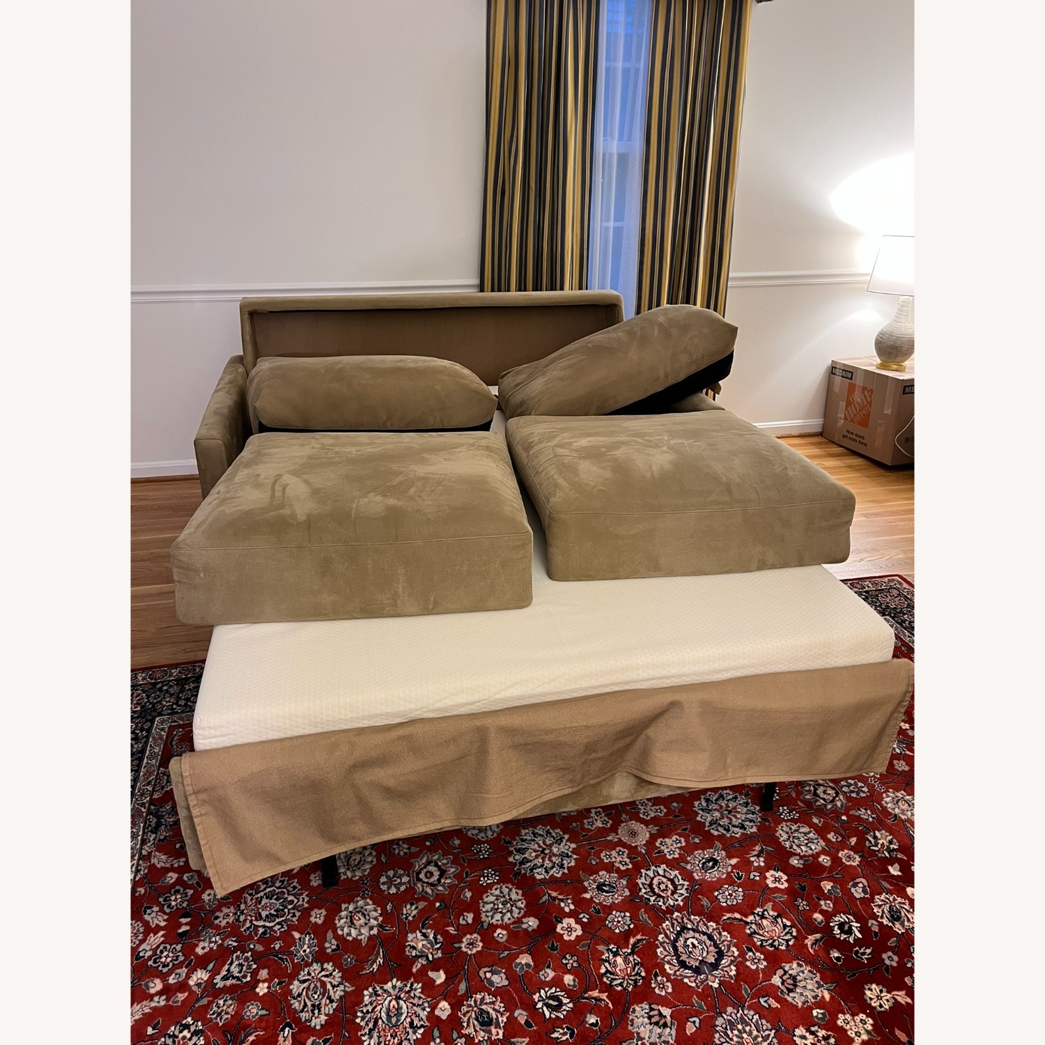 Patterson Full Sleeper Plus Ottoman - image-6