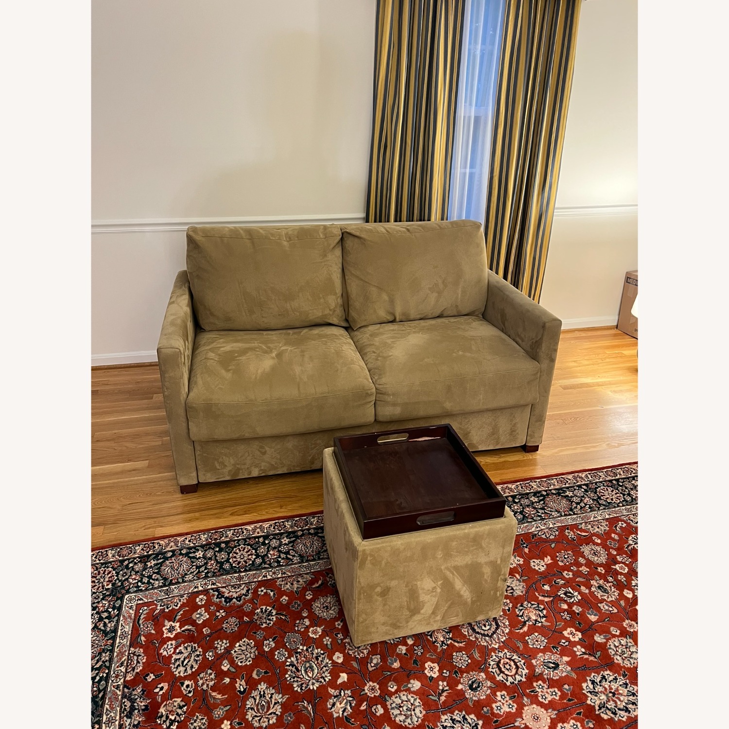 Patterson Full Sleeper Plus Ottoman - image-3