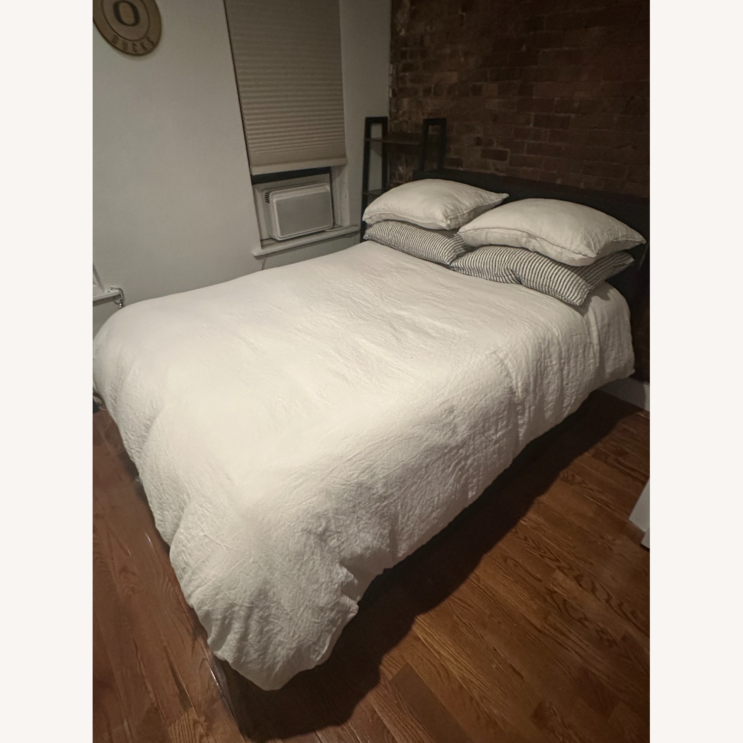 IKEA BRIMNES Storage Bed with Headboard - image-1