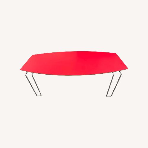 Used Mid-century Modern Red Coffee Table for sale on AptDeco