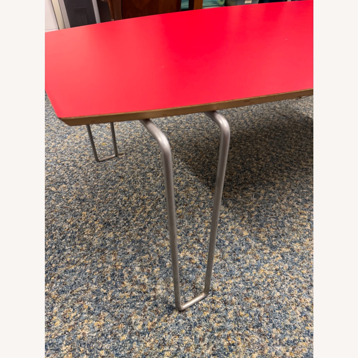 Mid-century Modern Red Coffee Table - image-3