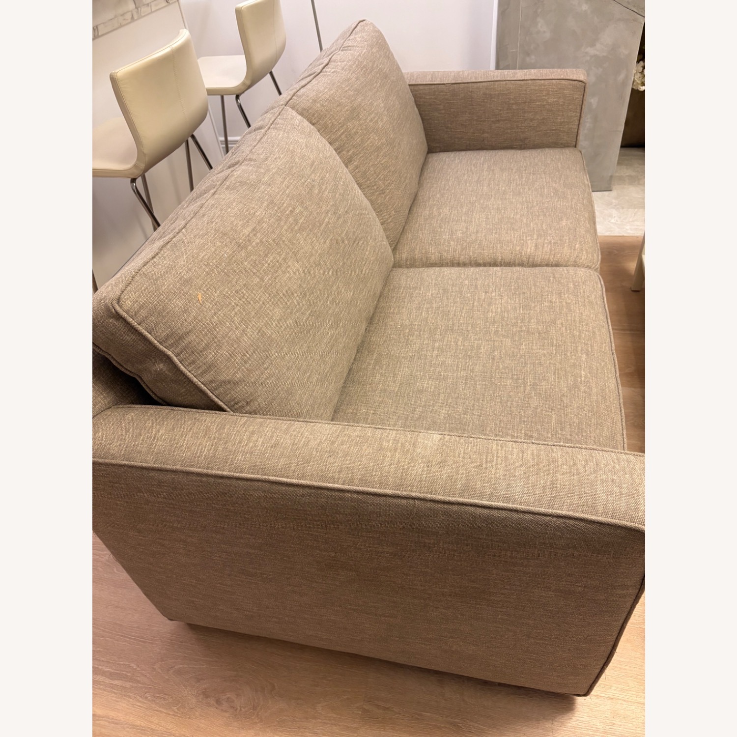 Crate & Barrel Upholstered Convertible Sofa - image-10