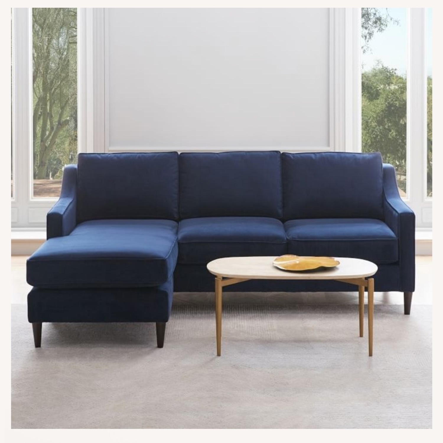 West Elm Reversible Chaser Sofa - image-2
