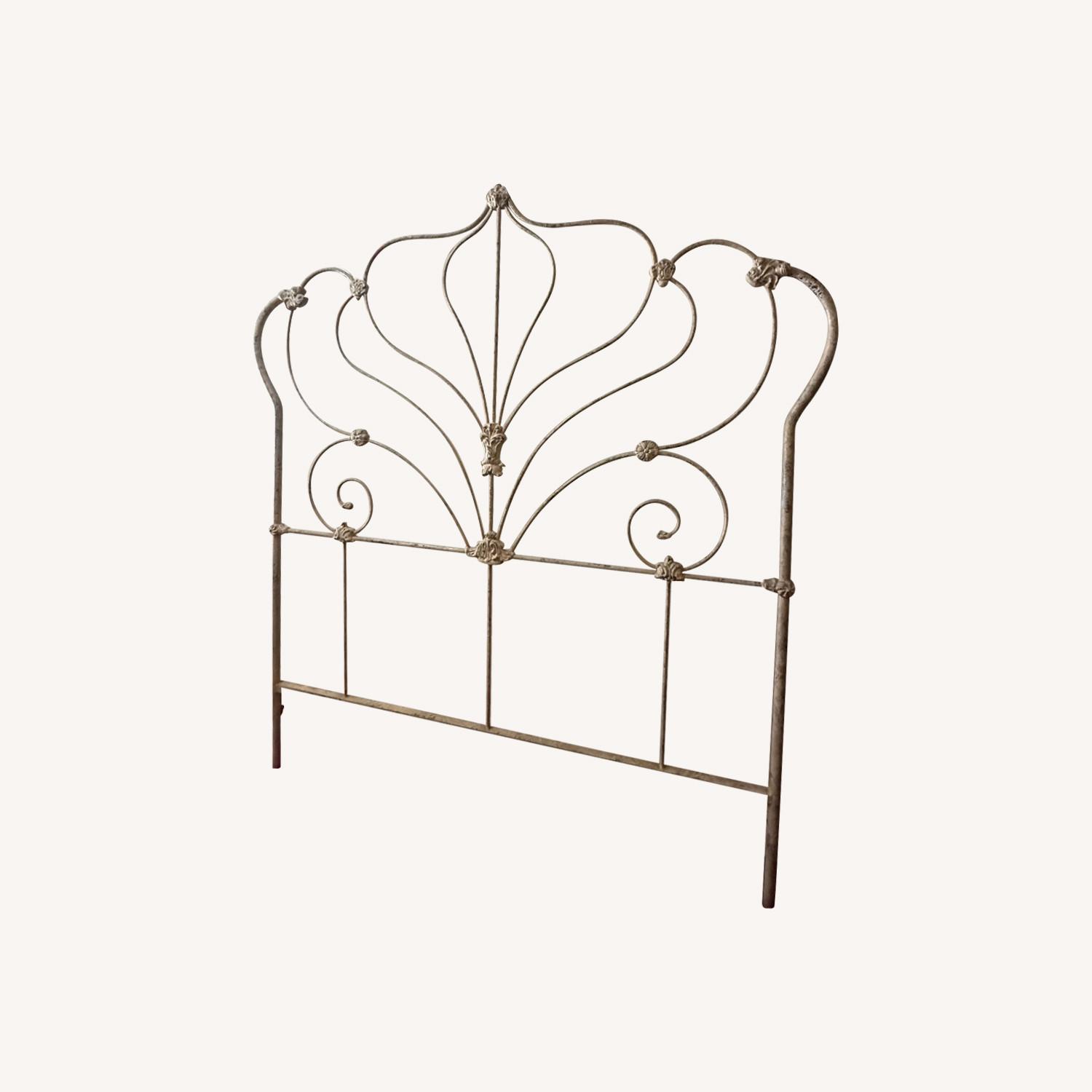Wrought Iron Queen-sized Headboard/Footboard - image-0