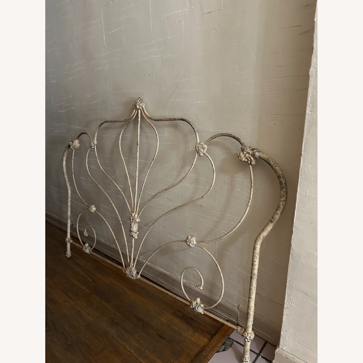 Wrought Iron Queen-sized Headboard/Footboard - image-2