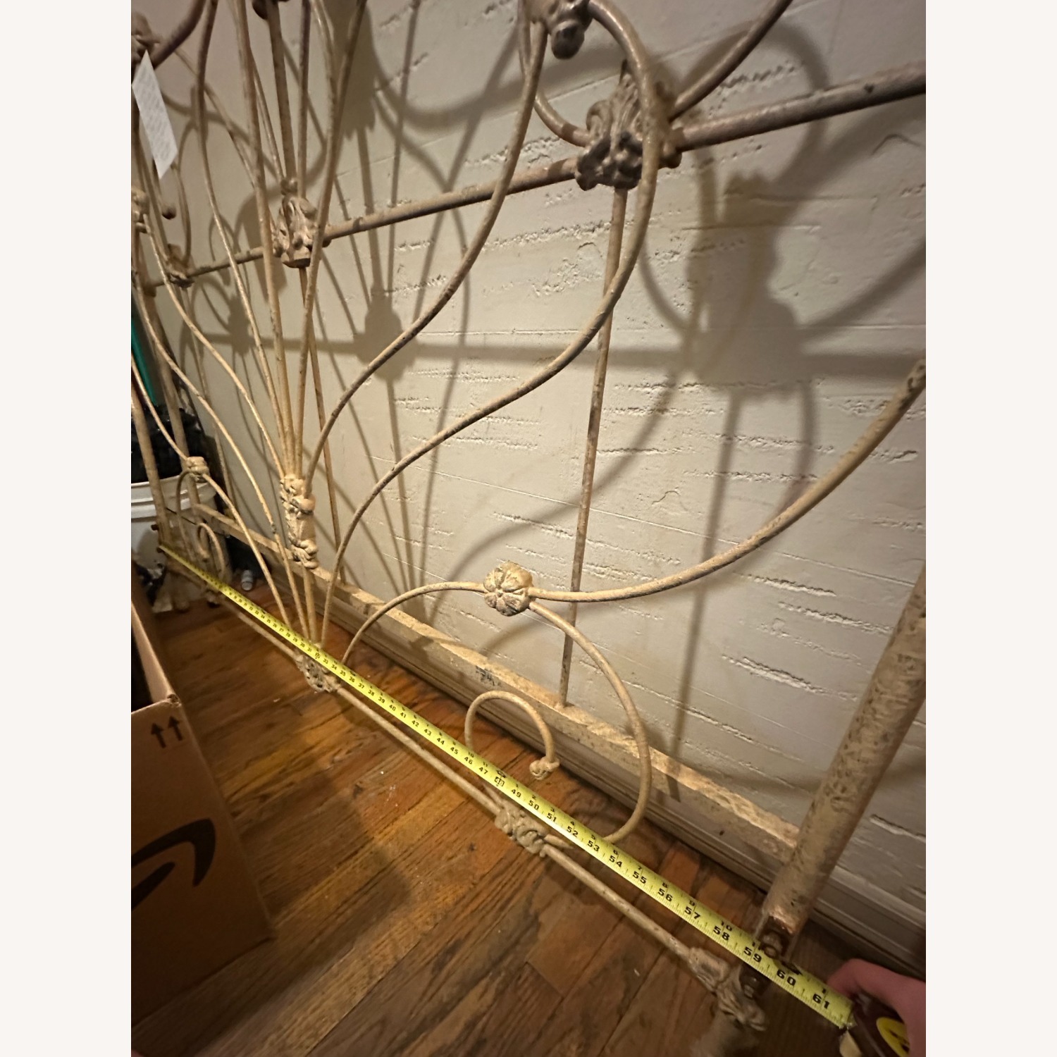 Wrought Iron Queen-sized Headboard/Footboard - image-4