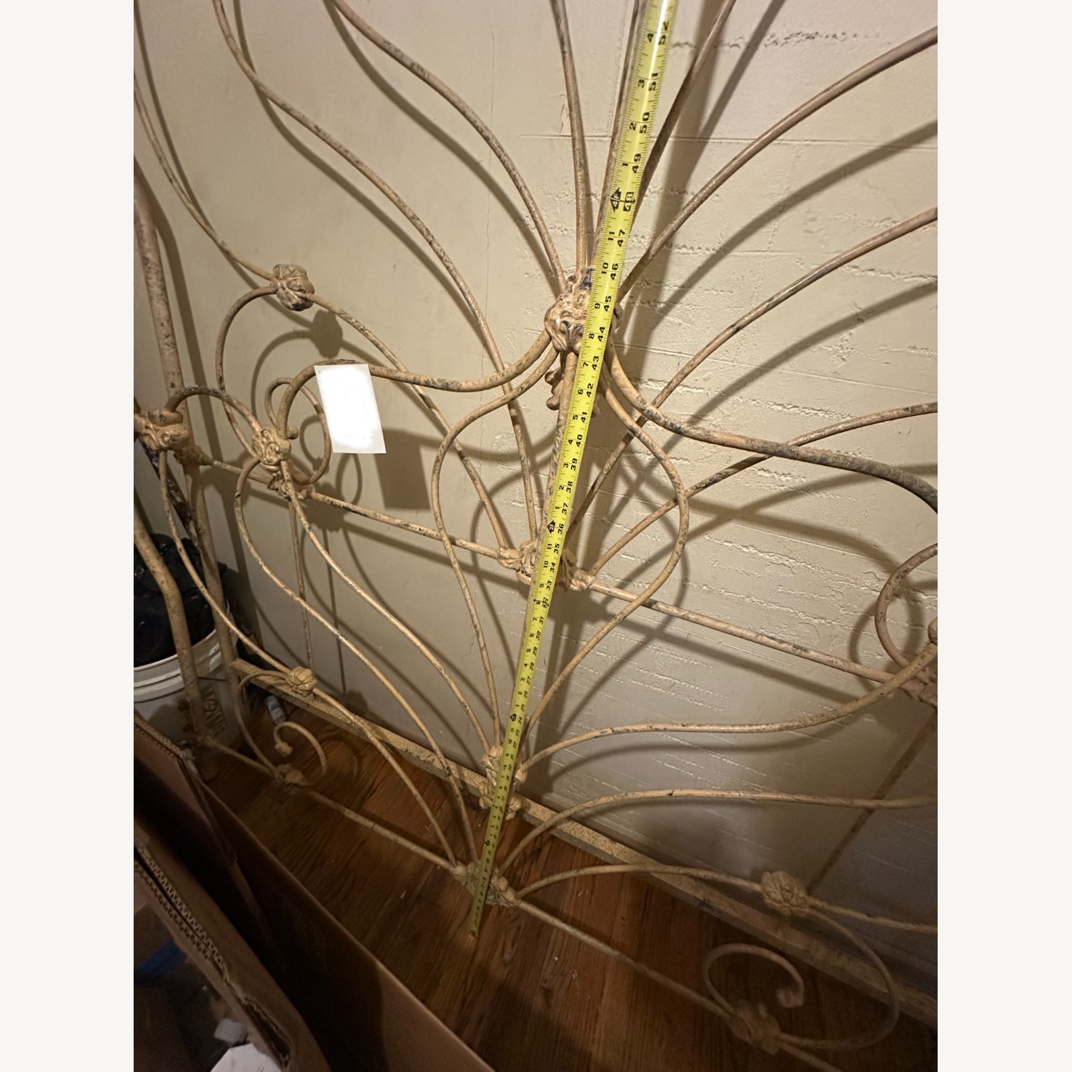 Wrought Iron Queen-sized Headboard/Footboard - image-5
