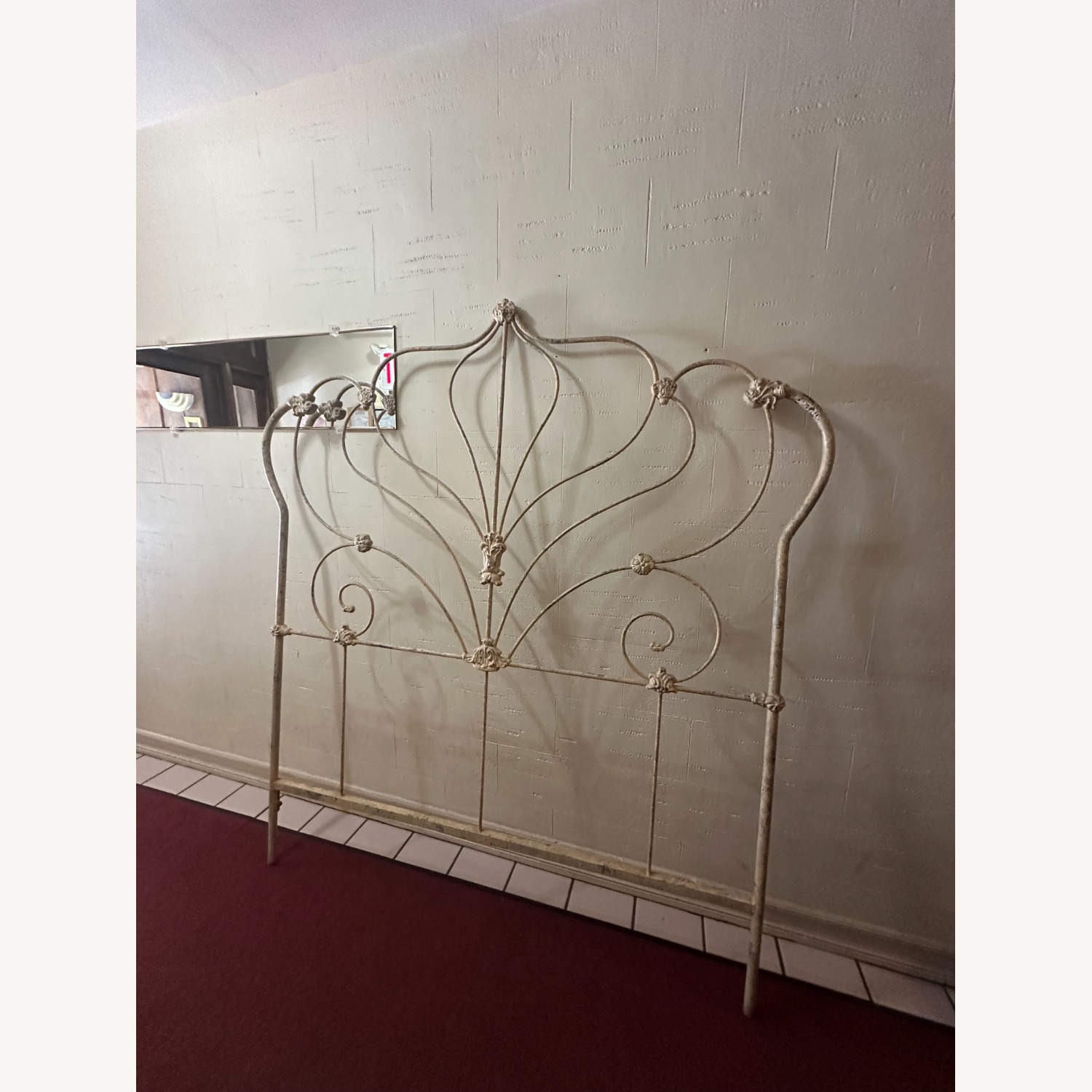 Wrought Iron Queen-sized Headboard/Footboard - image-1