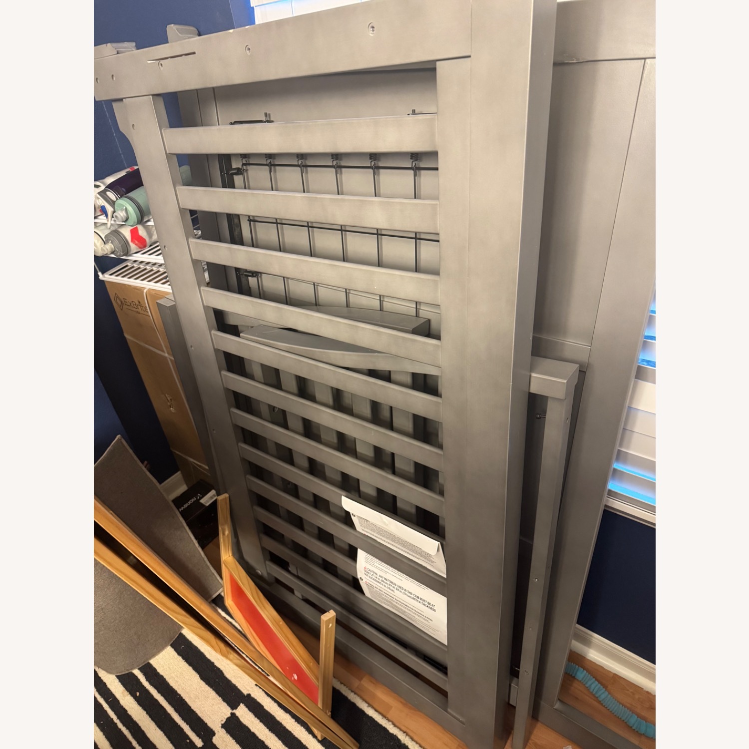 Westwood Design Hanley Crib in Cloud Grey - image-3