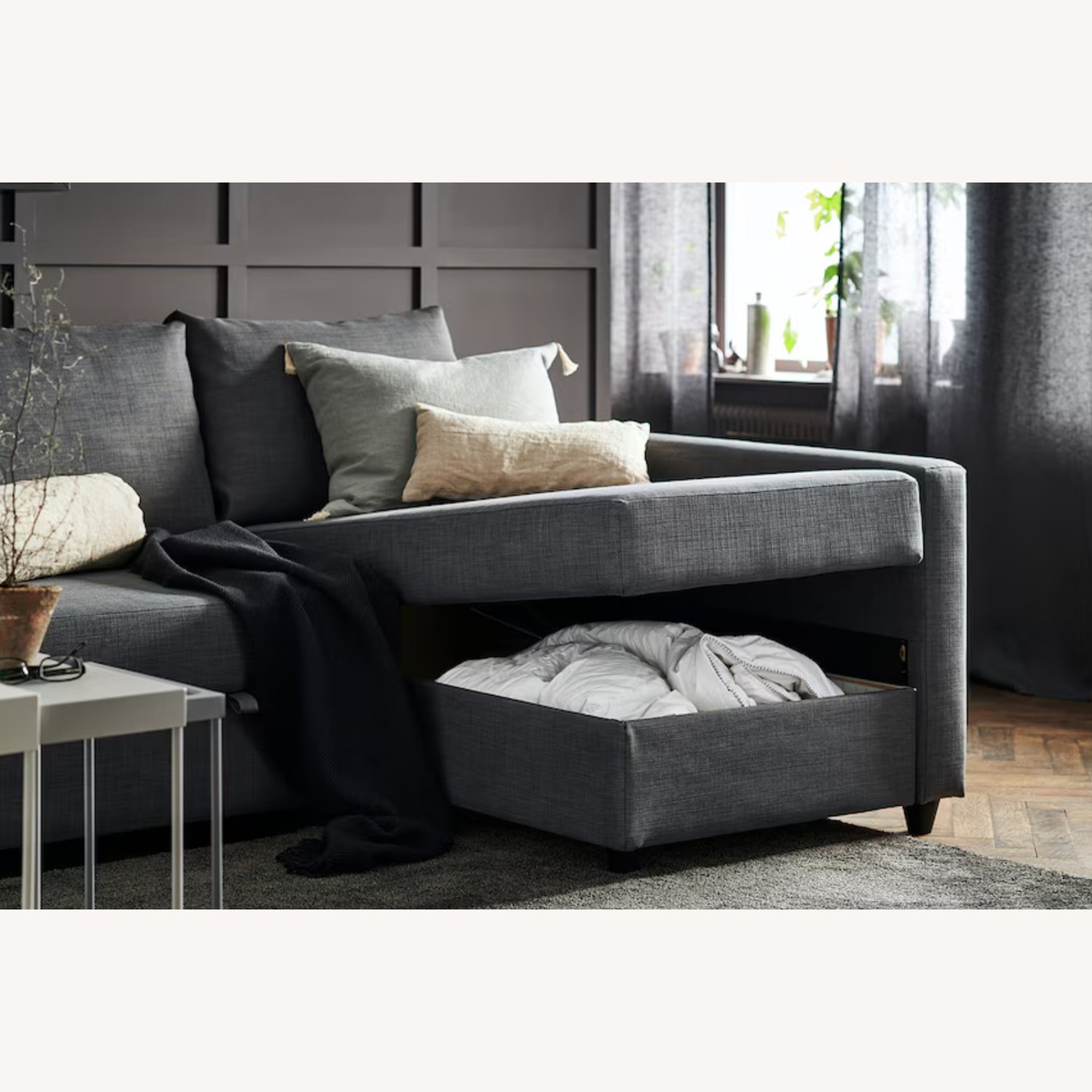 IKEA FRIHETEN Sleeper Sectional - image-2