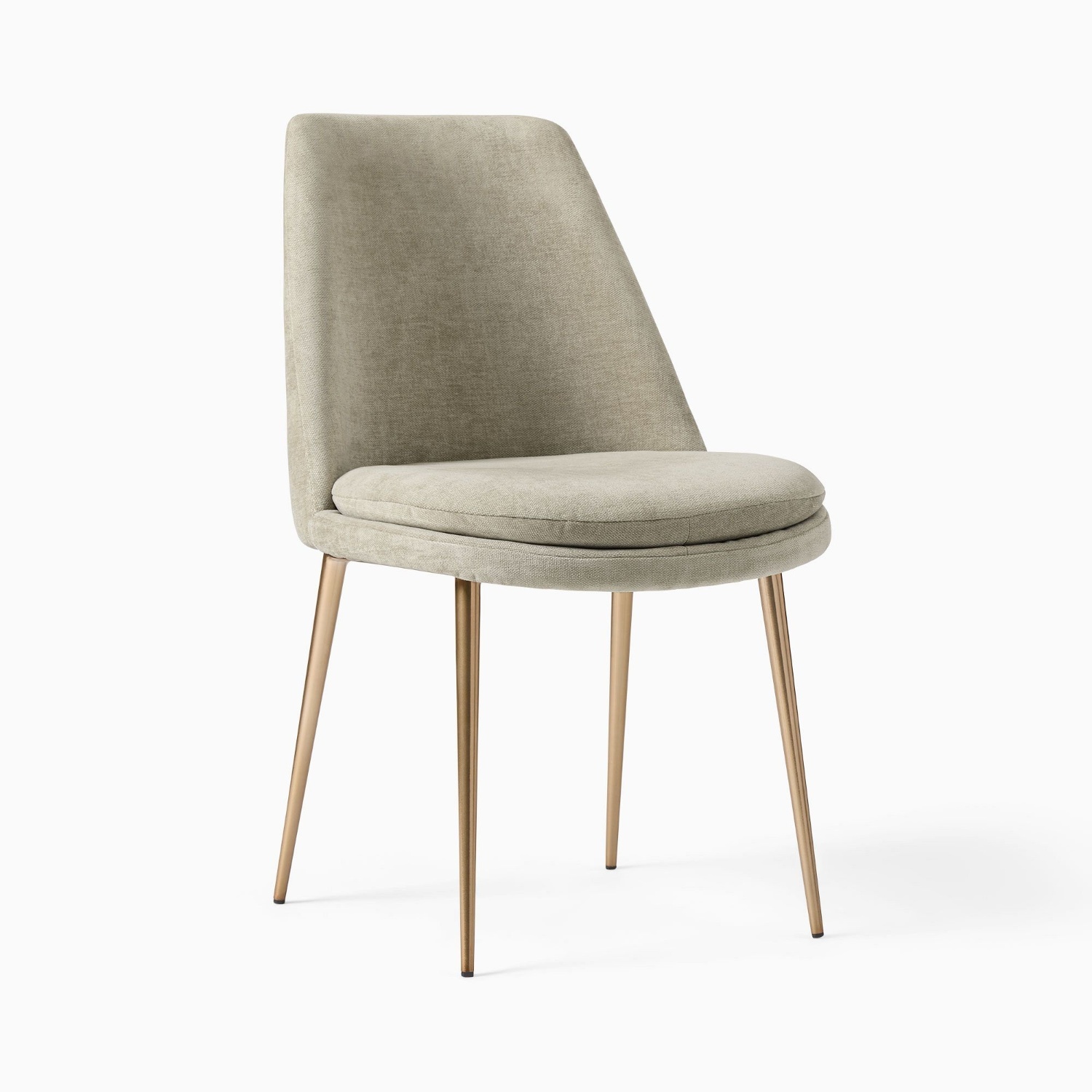 West Elm Finley Grey Dining Chairs - image-4