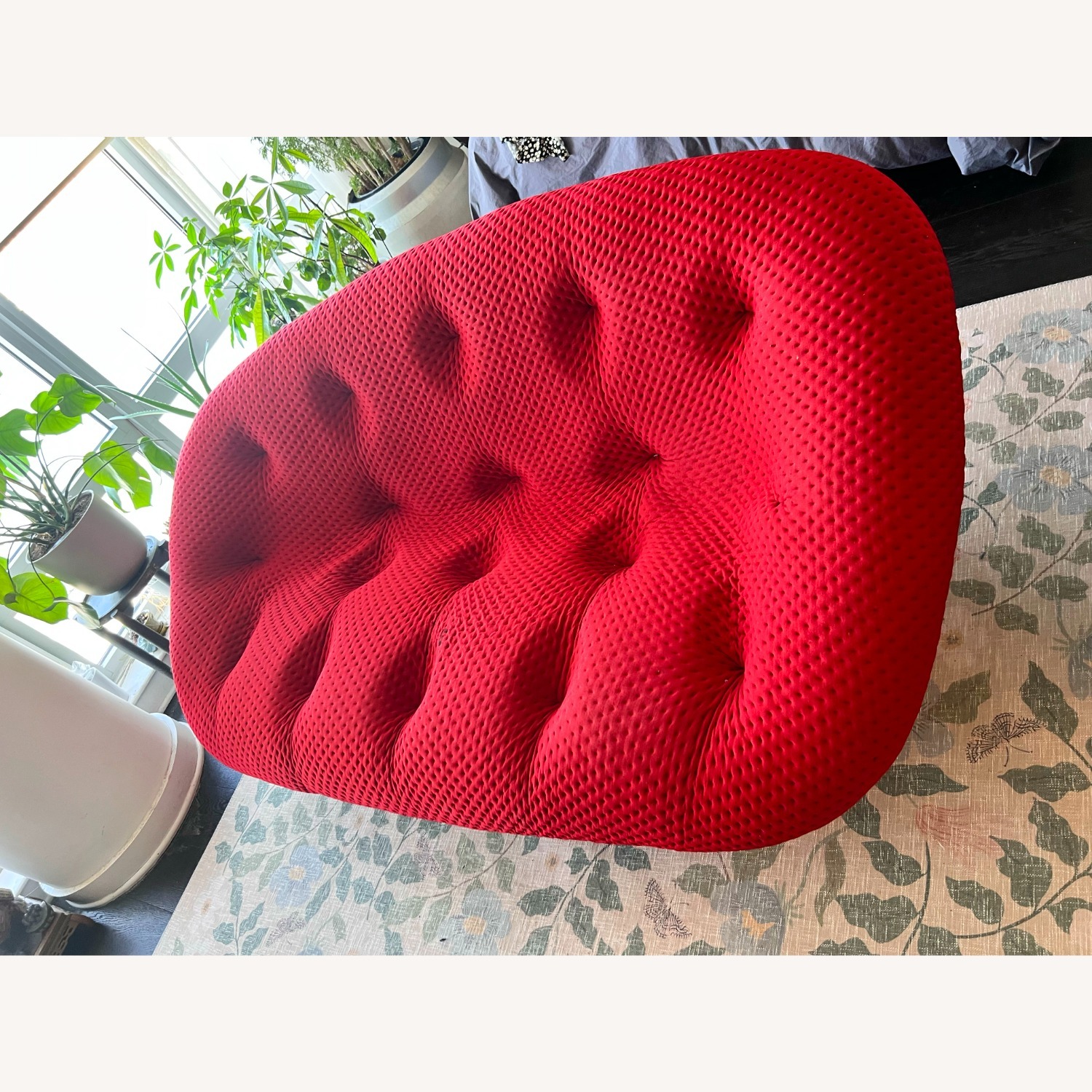 Ligne Roset Red Ploum Sofa - image-3