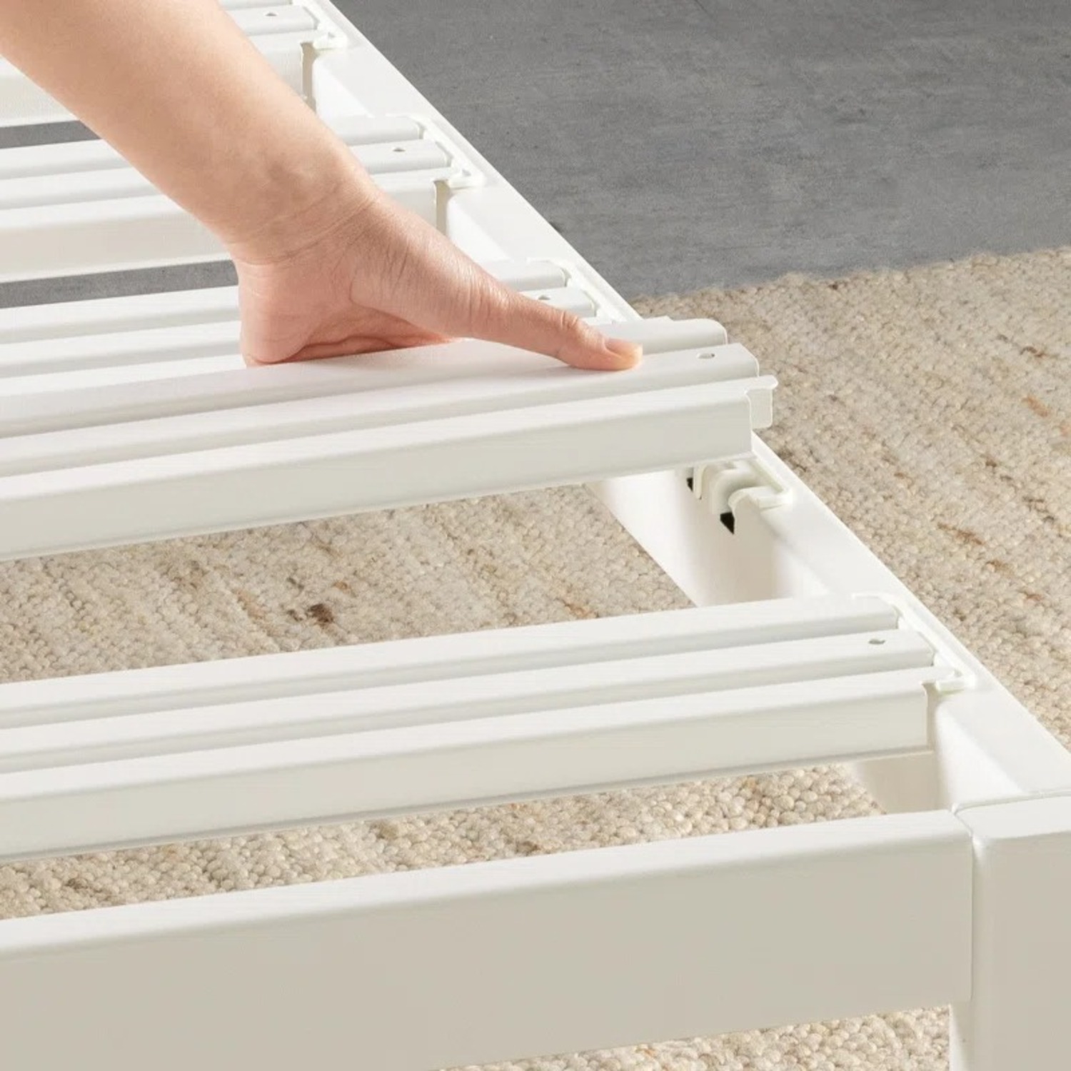 Oddsteinn Heavy Duty Steel Bed Frame - image-3