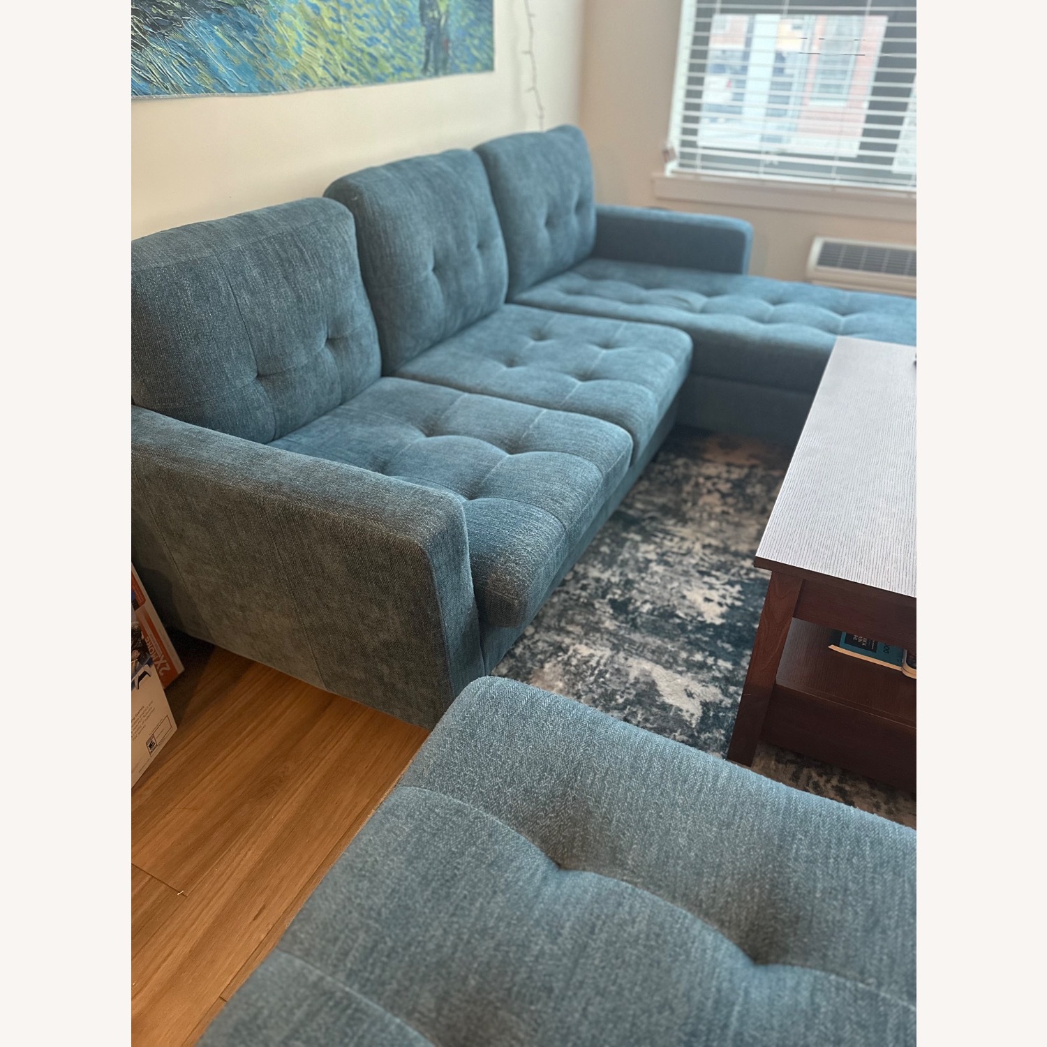 Divano Roma L-shaped Sectional with Ottoman - image-2