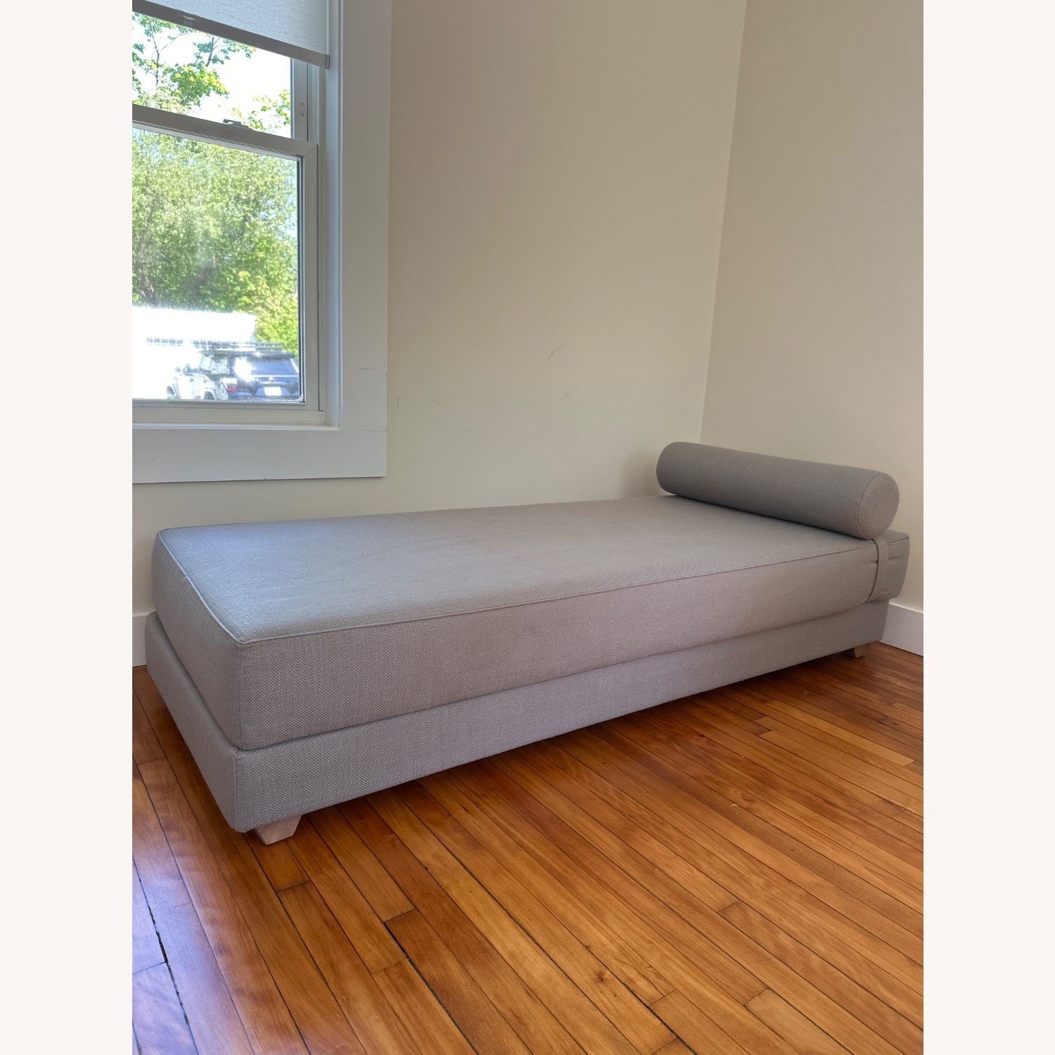CB2 Lubi Silver Grey Sleeper Daybed - image-3