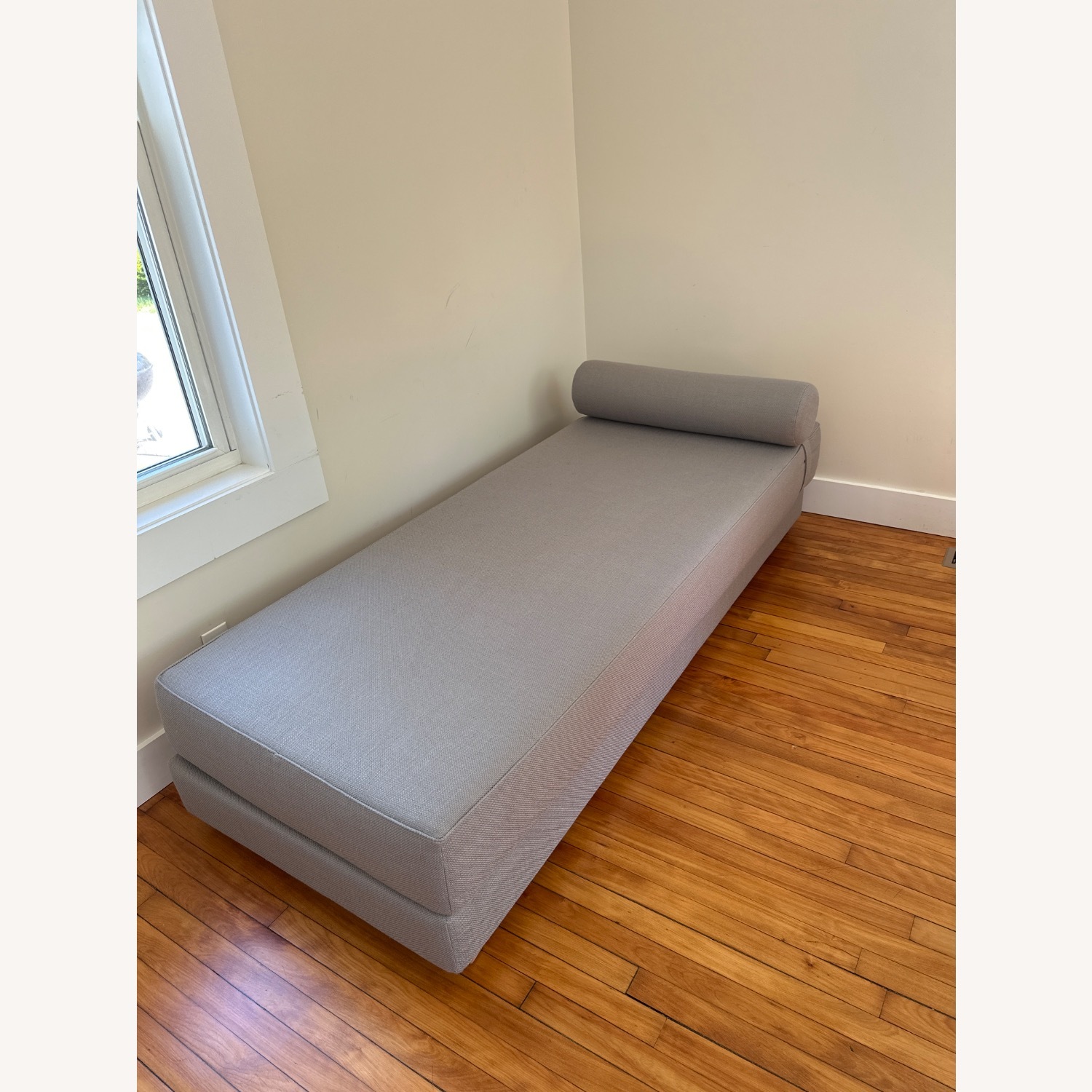 CB2 Lubi Silver Grey Sleeper Daybed - image-2