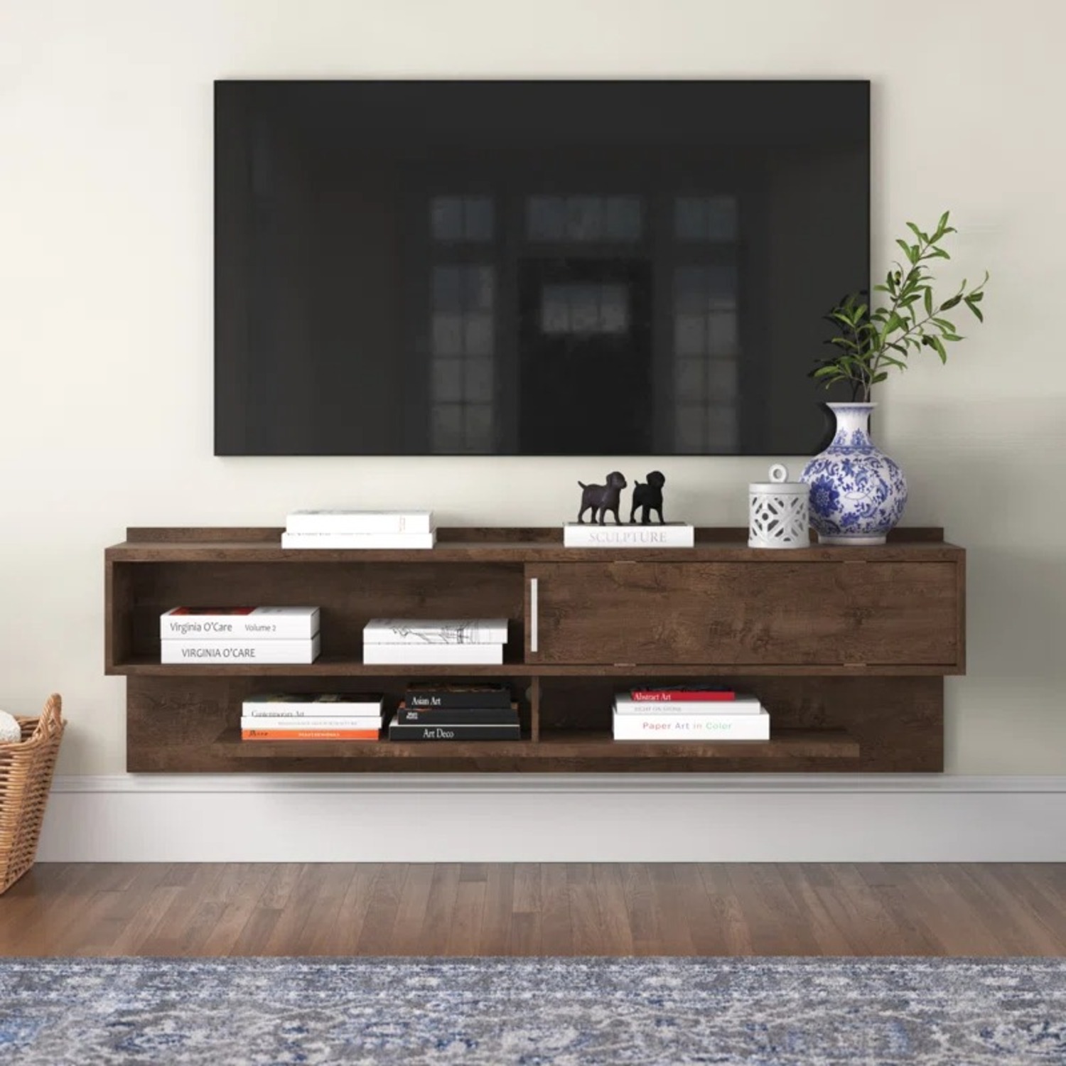 Gordon Floating TV Stand for TVs up to 60" - image-1
