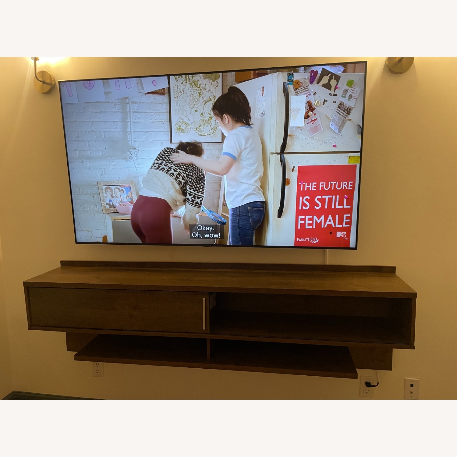 Gordon Floating TV Stand for TVs up to 60" - image-4