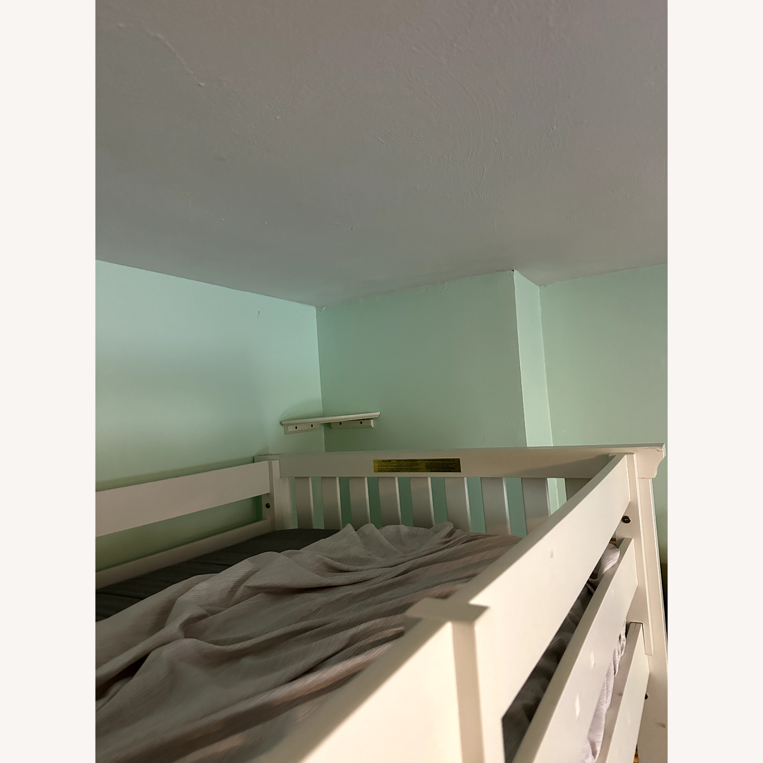 Wooden Loft Bed with Corkboard - image-4
