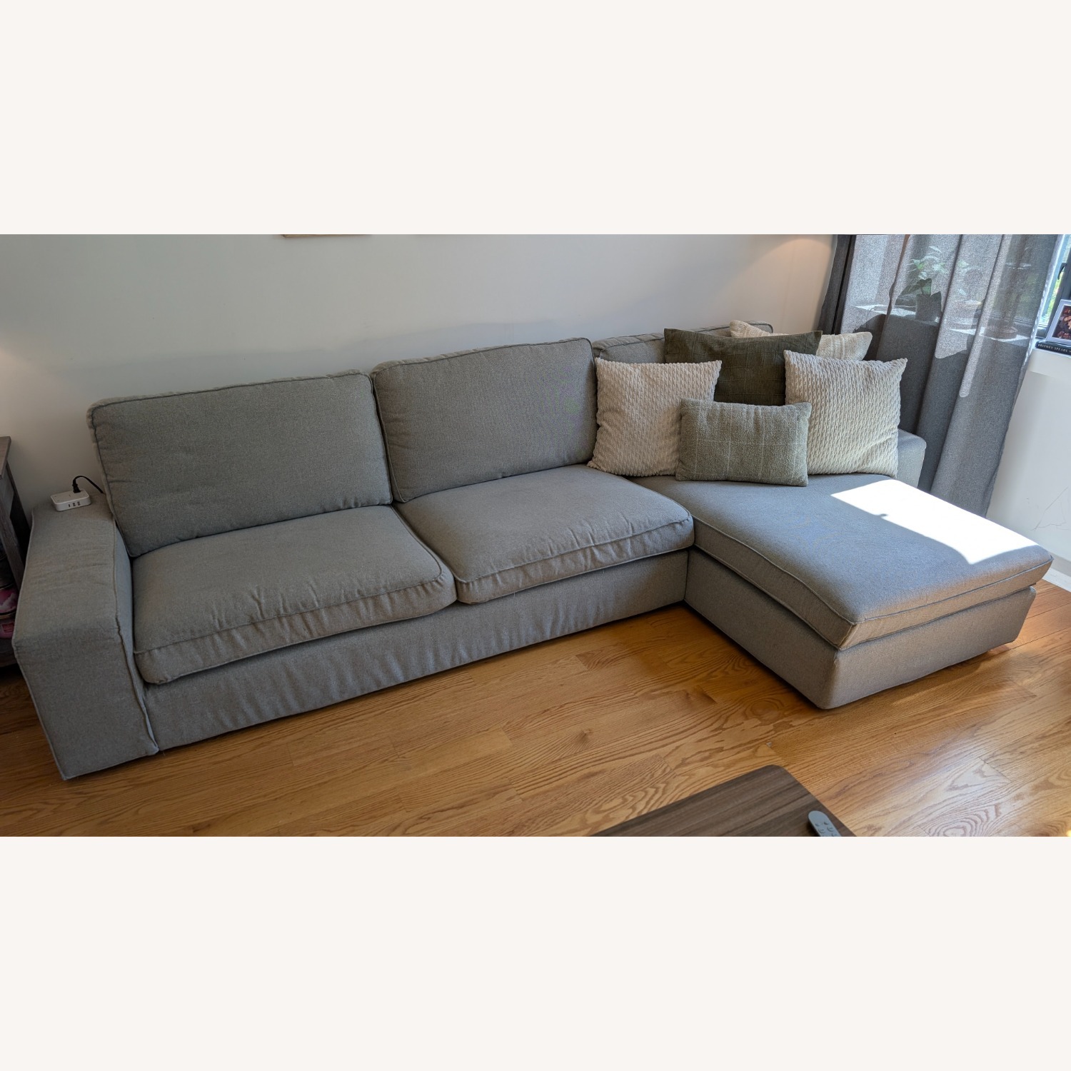 IKEA KIVIK 4-Seater Sectional w/Chaise - image-3