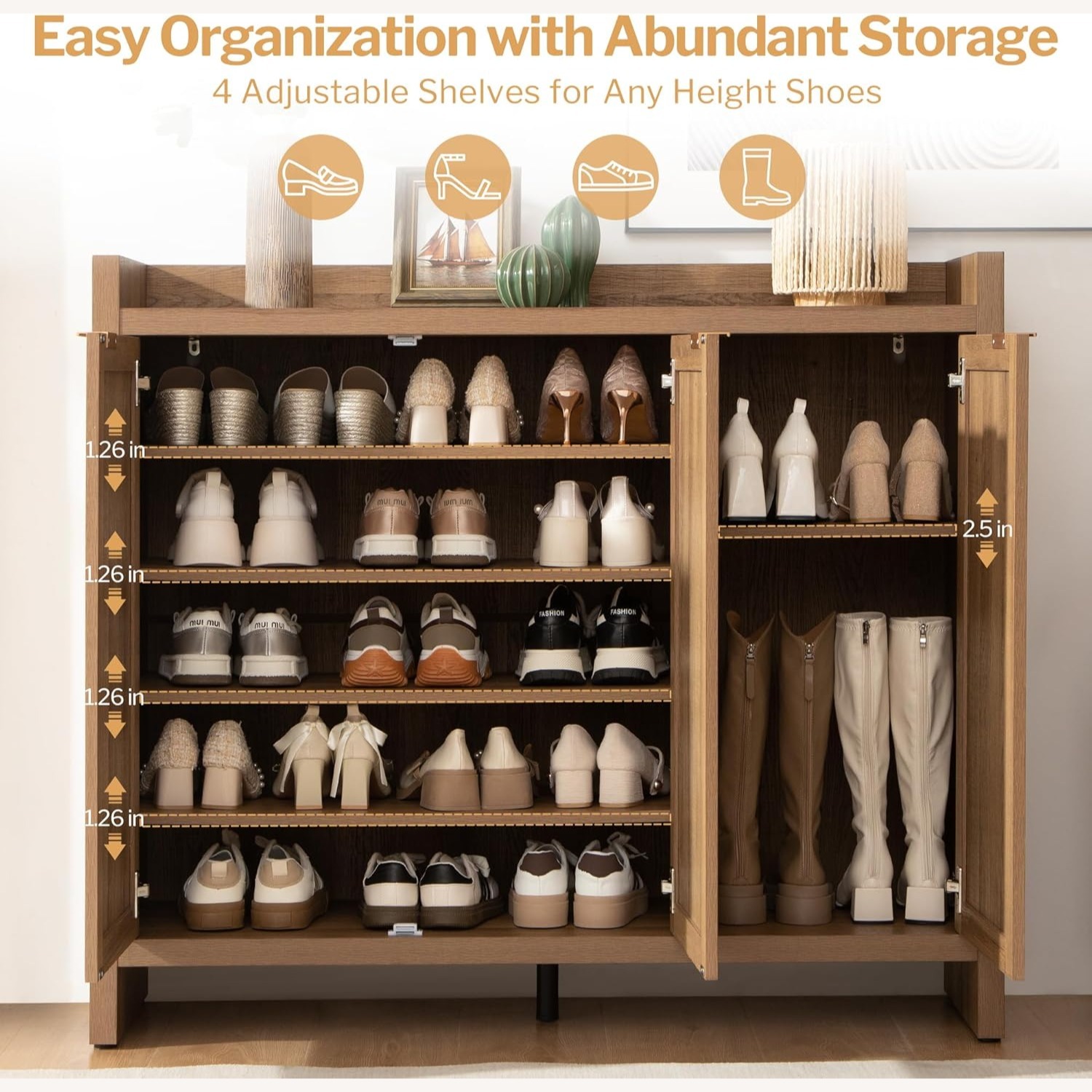 SICOTAS Shoe Storage Cabinet - image-2