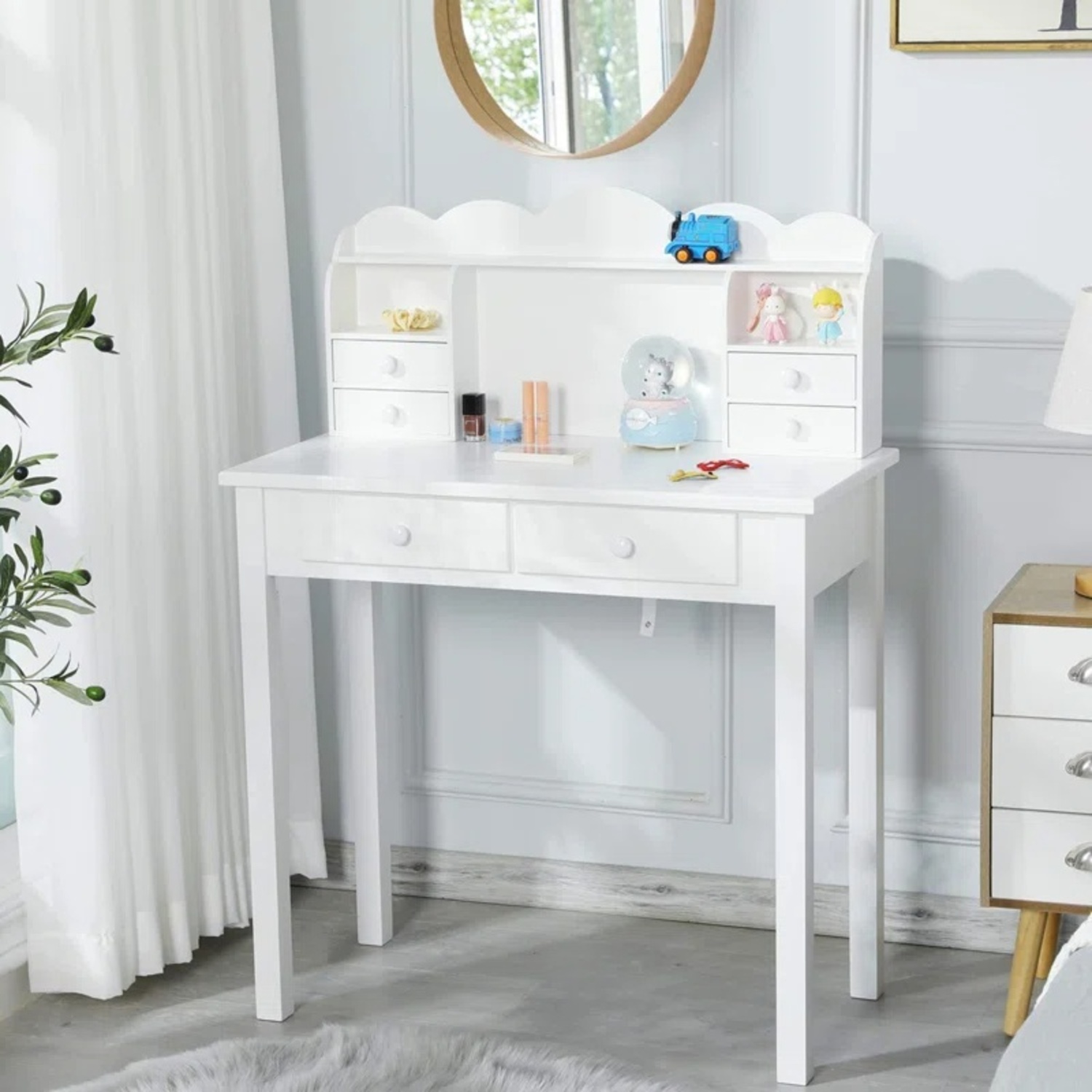 Writing Desk with Detachable Hutch - image-18