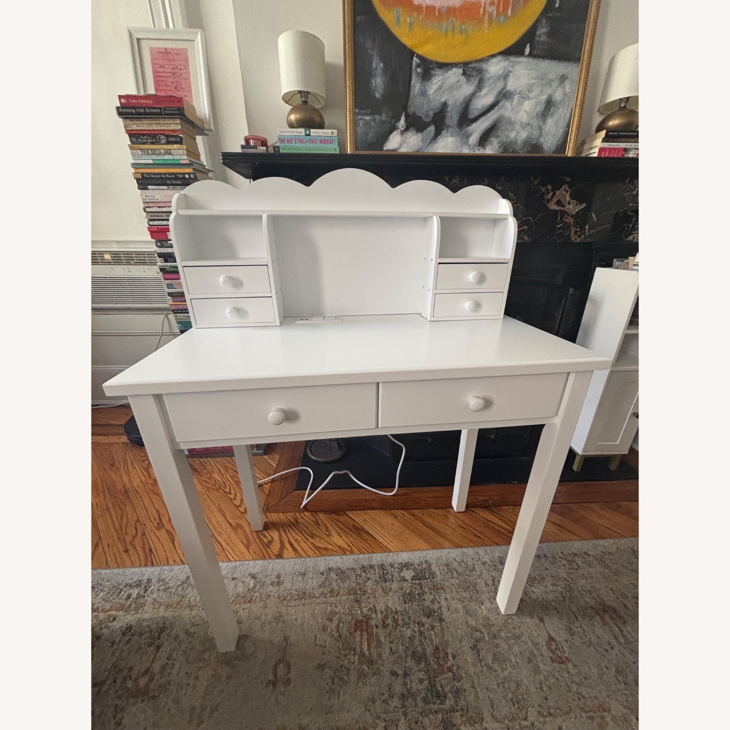 Writing Desk with Detachable Hutch - image-1