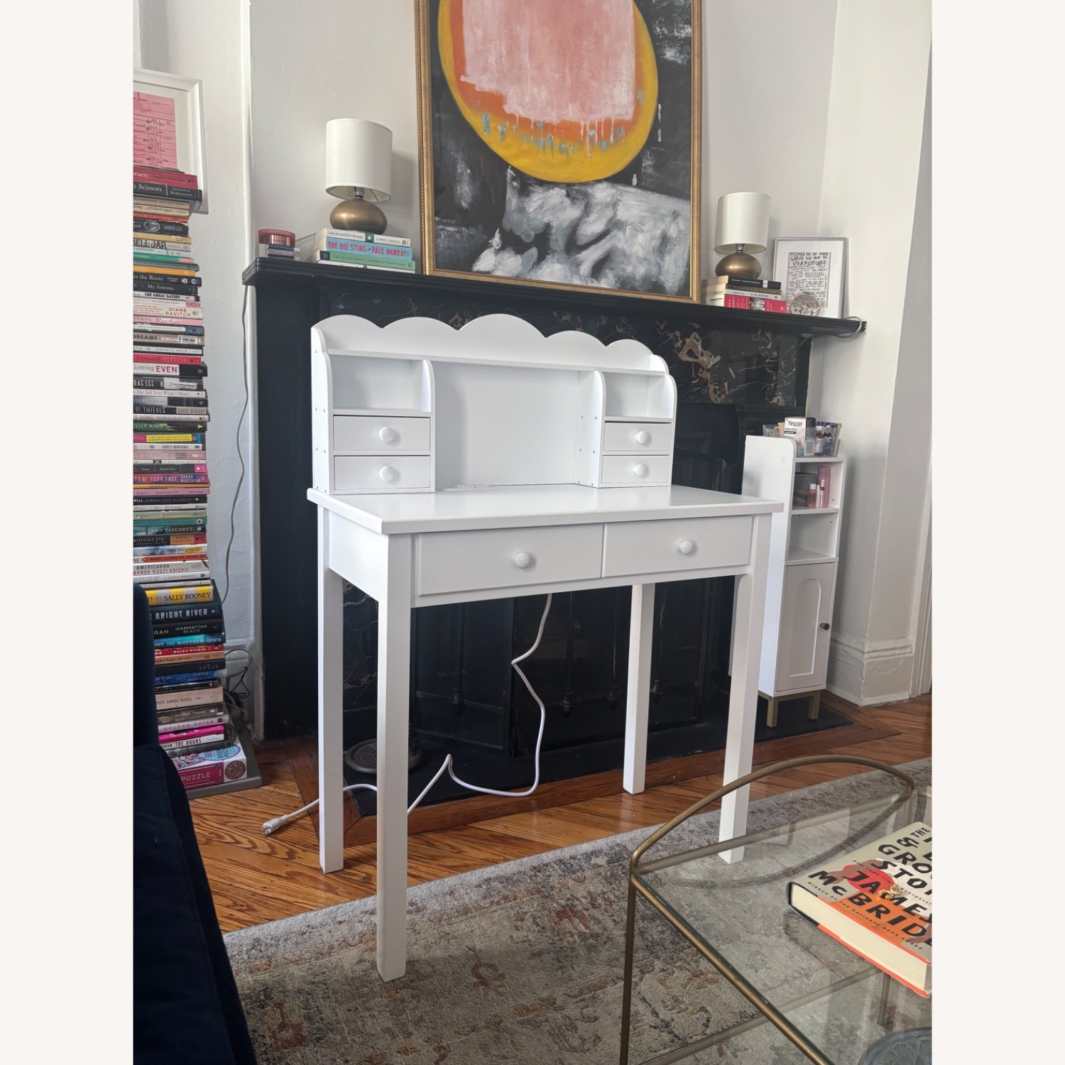 Writing Desk with Detachable Hutch - image-2