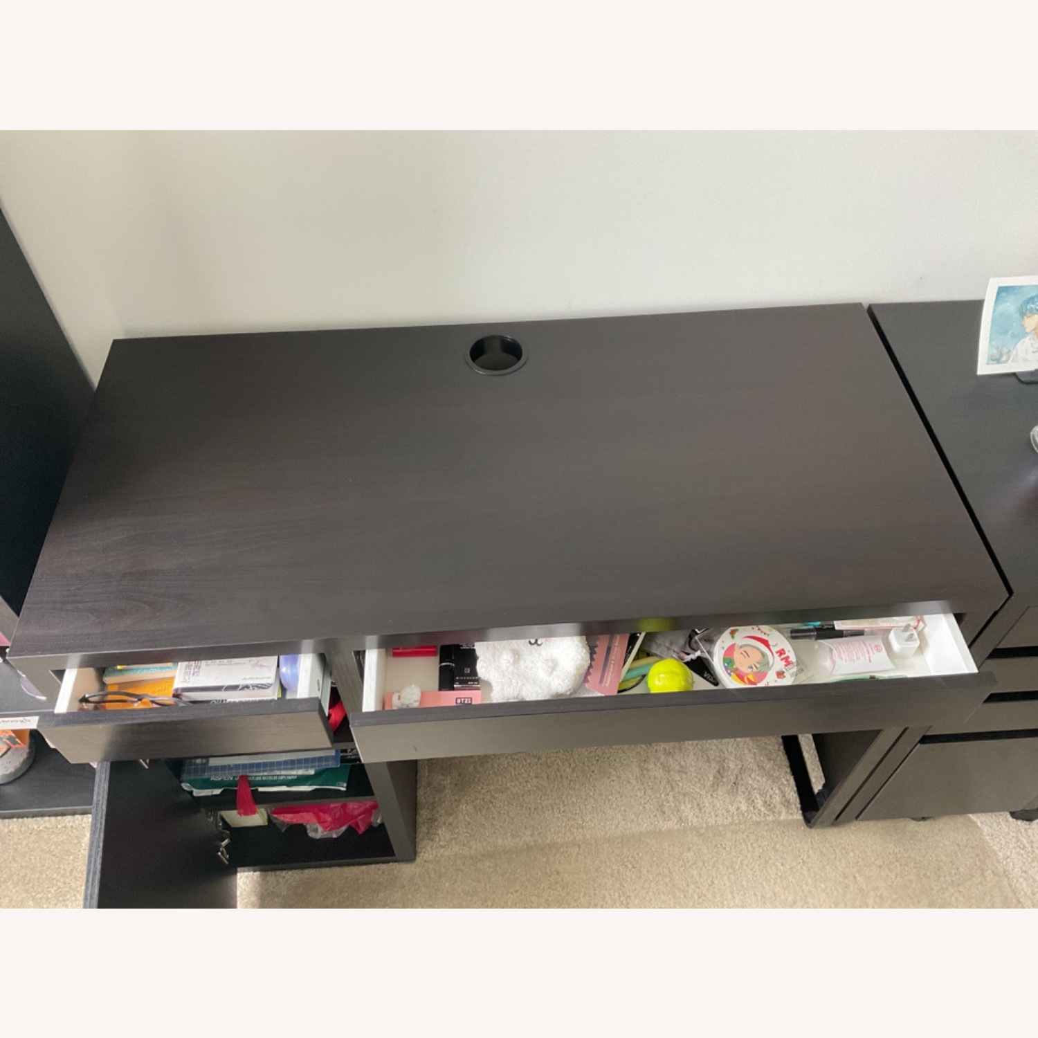 IKEA MICKE Desk with Storage Space - image-3