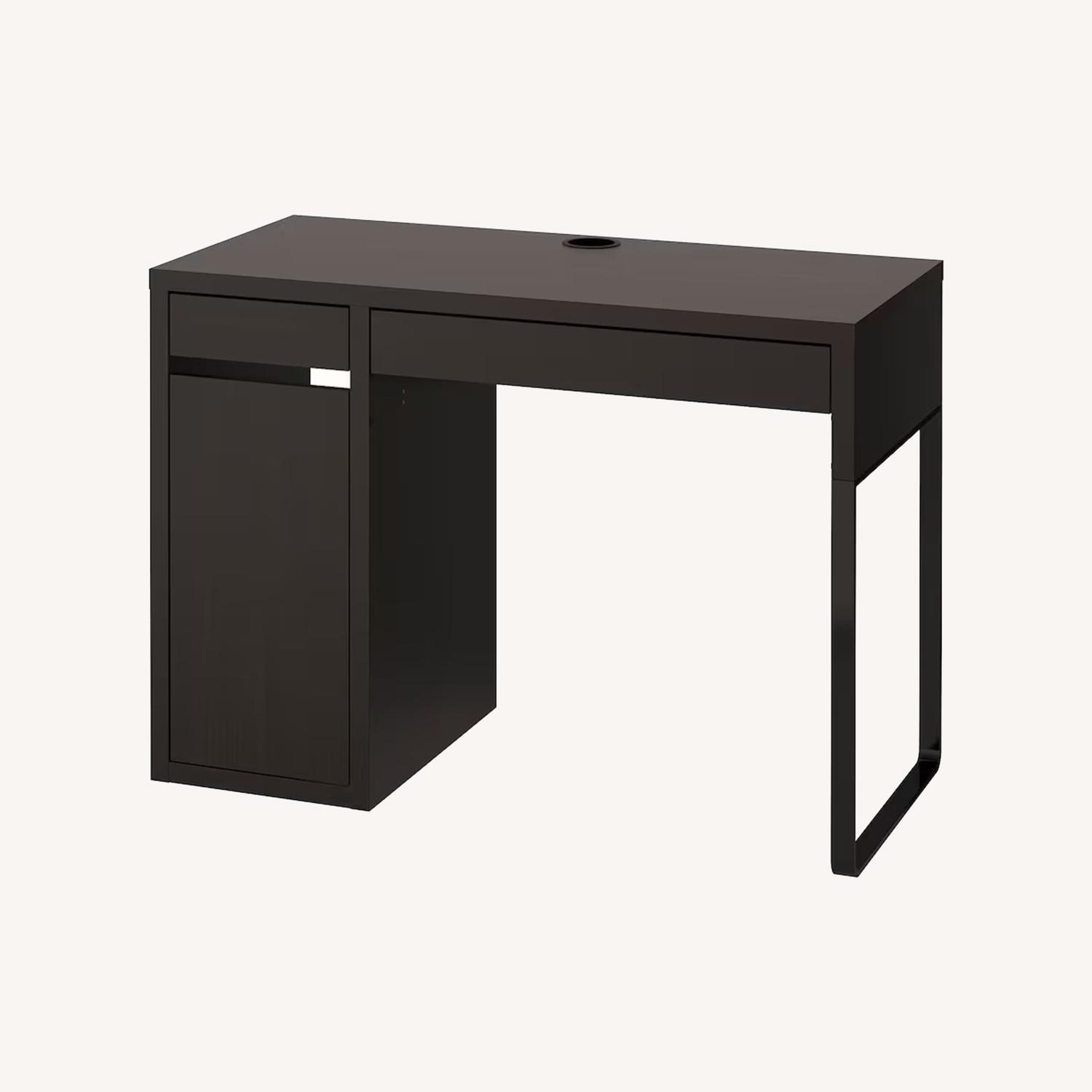 IKEA MICKE Desk with Storage Space - image-0