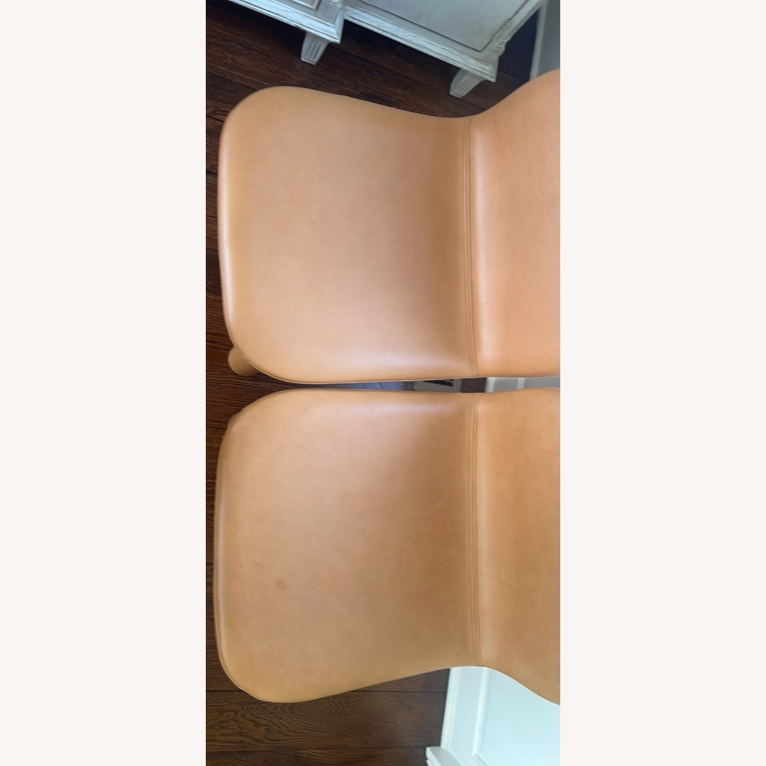 DWR Ellison Studios Leather Arch Chairs - image-5