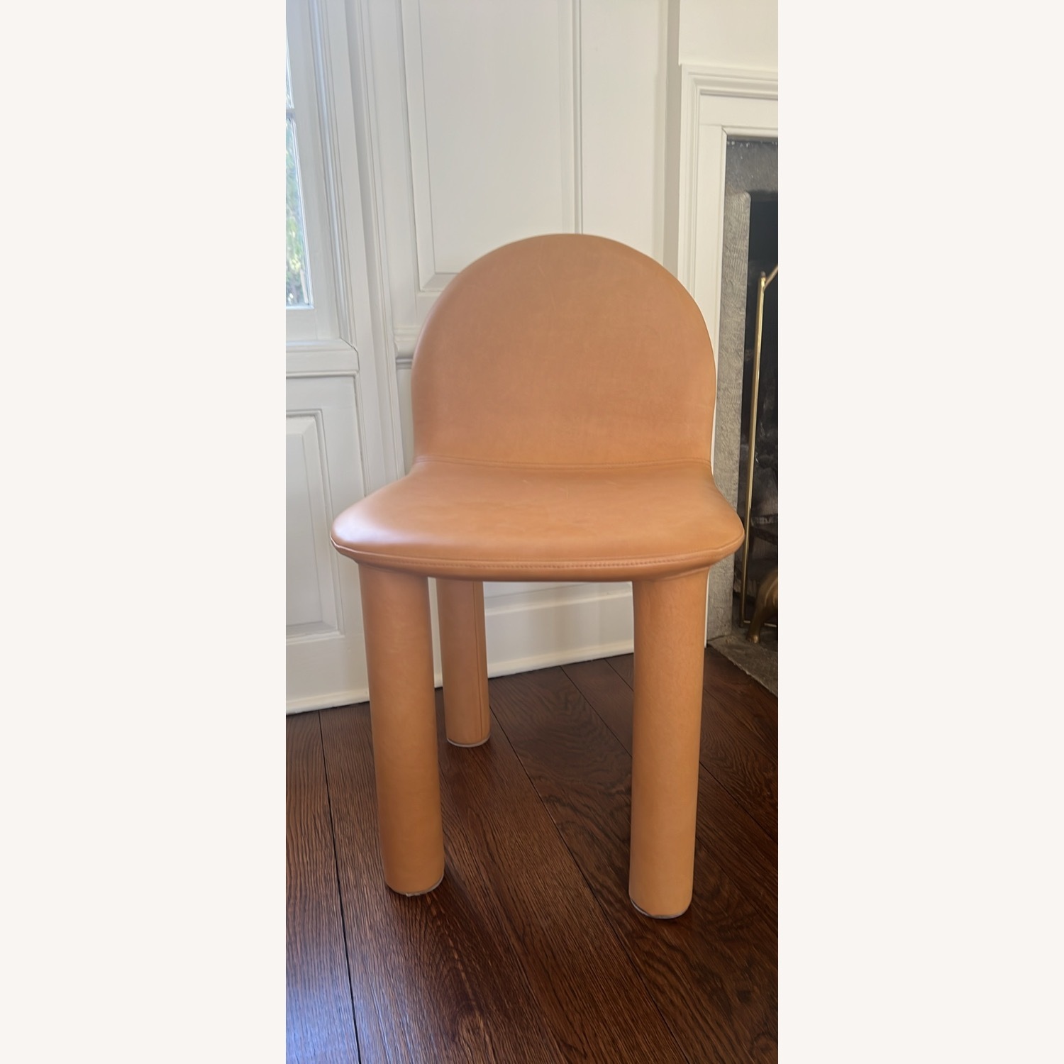 DWR Ellison Studios Leather Arch Chairs - image-4