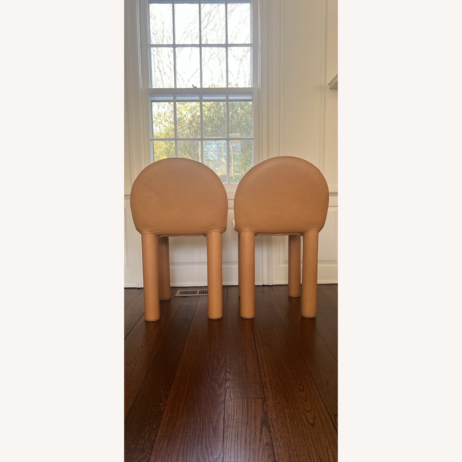 DWR Ellison Studios Leather Arch Chairs - image-2