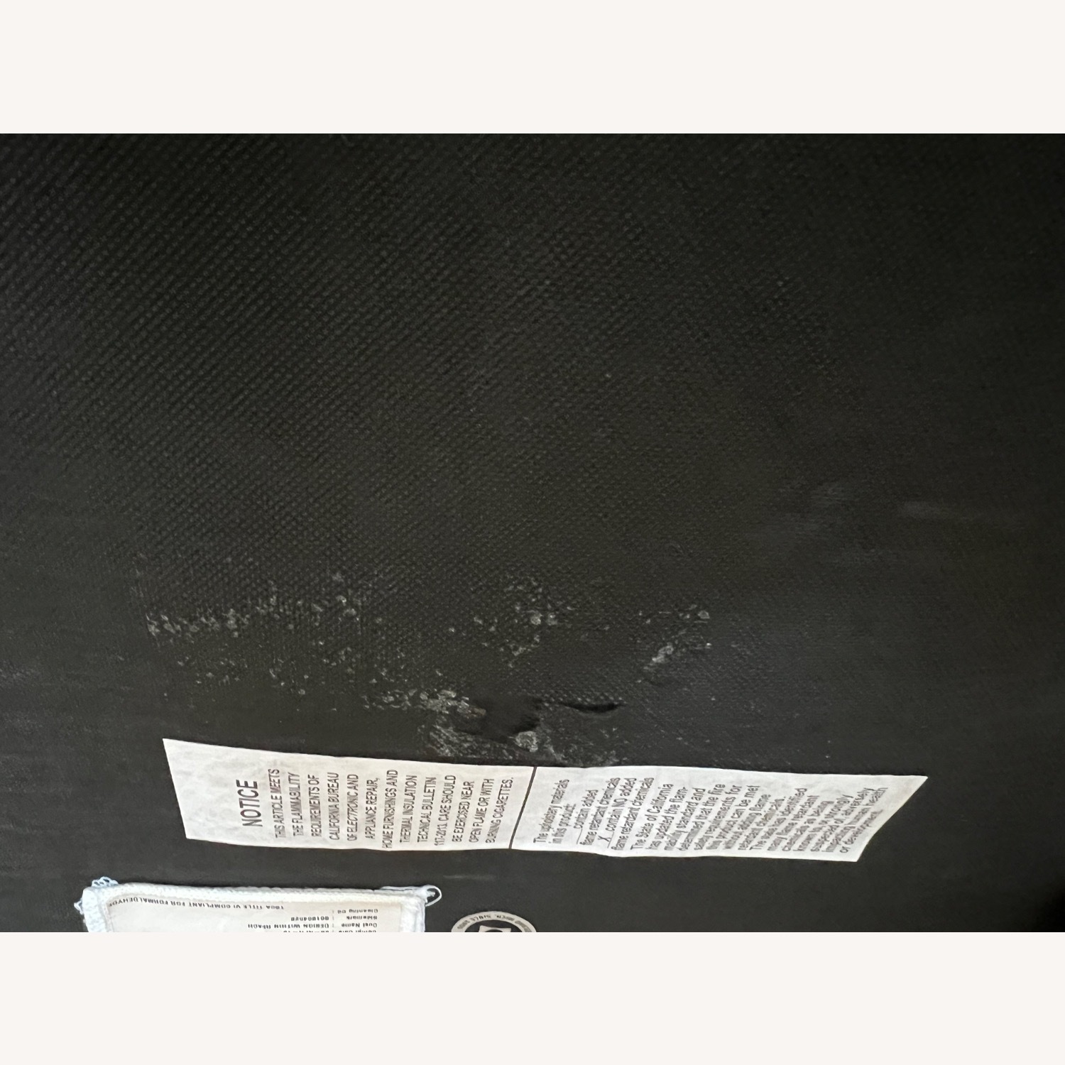 Herman Miller Lispenard Ottoman White Linen - image-5