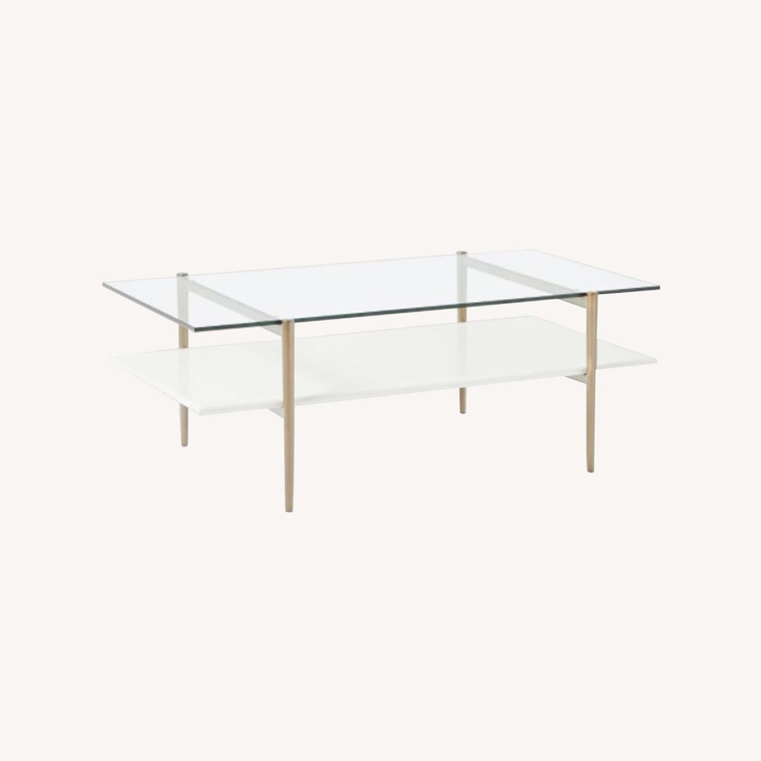 West Elm Art Display Coffee Table - image-0