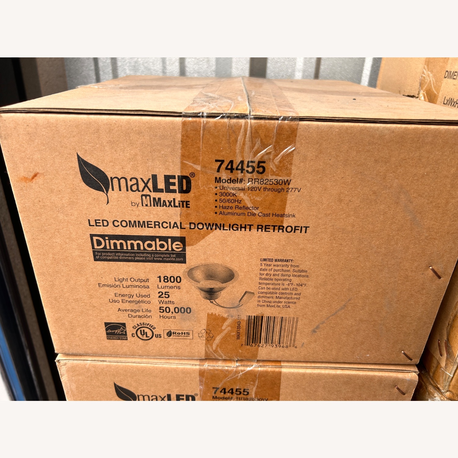 (24) MaxLite Commercial Downlight Retrofit 8-Inch - image-3