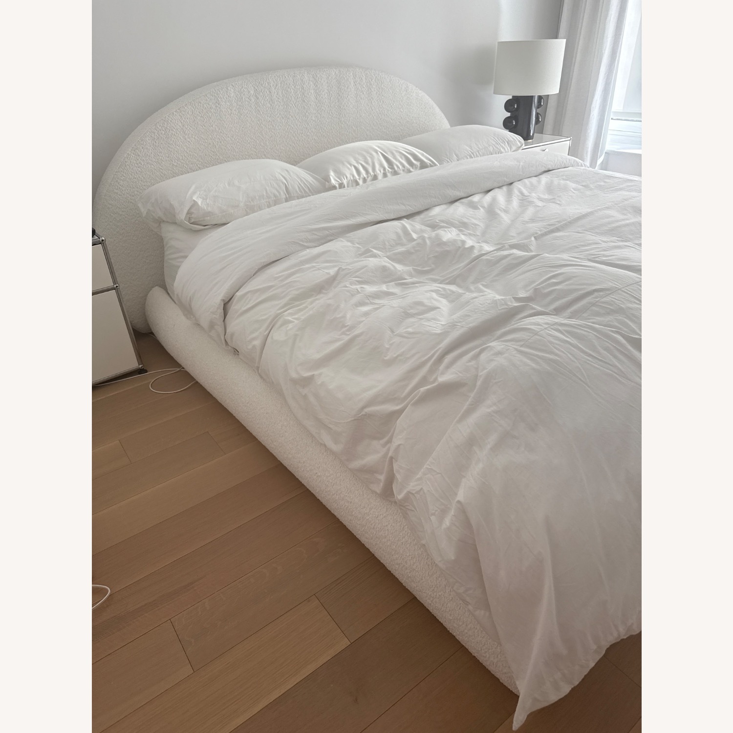 Luna Bed Set: Bed Frame + Headboard - image-1