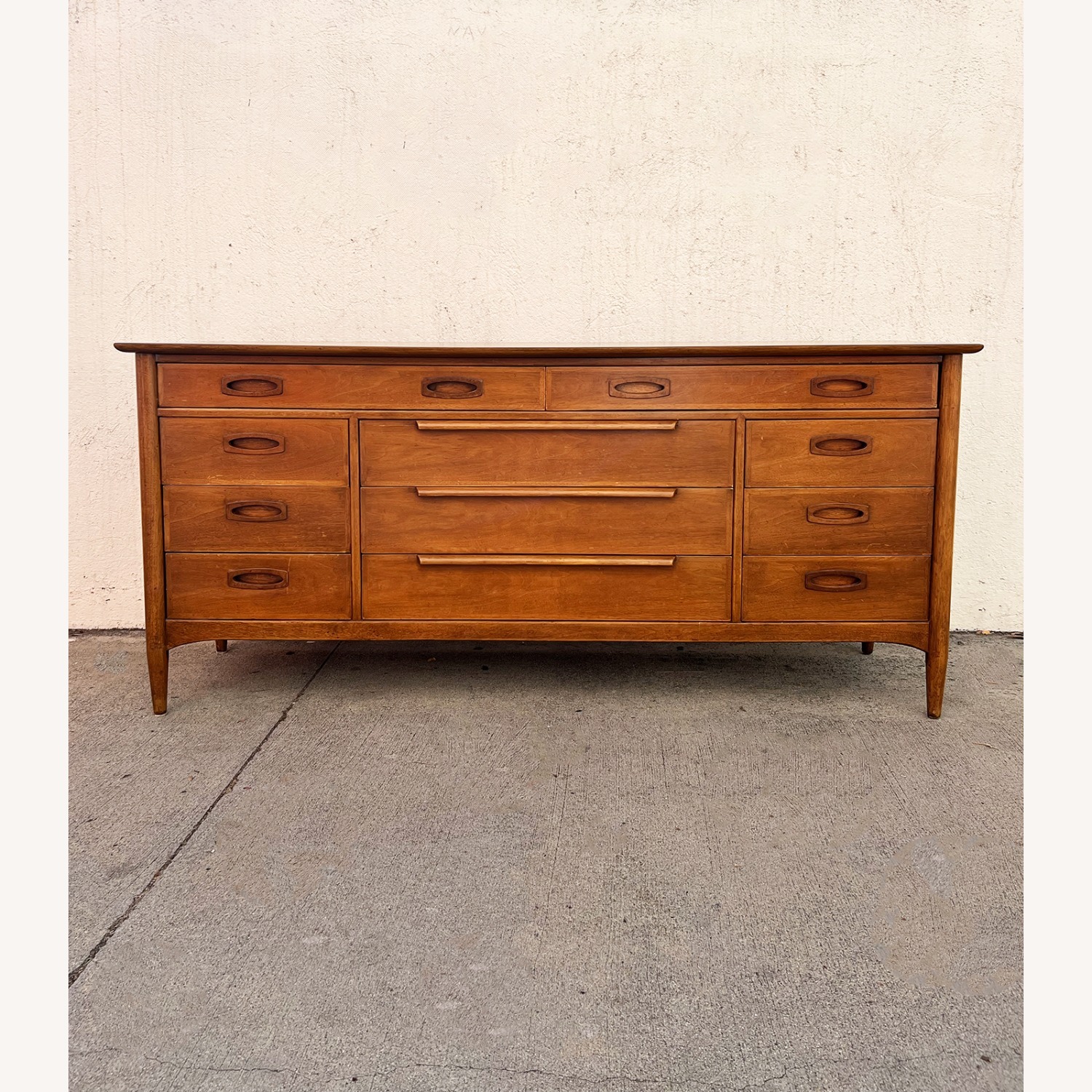 DREXEL heritage 5段チェスト DREXEL】ドレクセル RISHEL リシェル チーク材 5段チェスト 出張