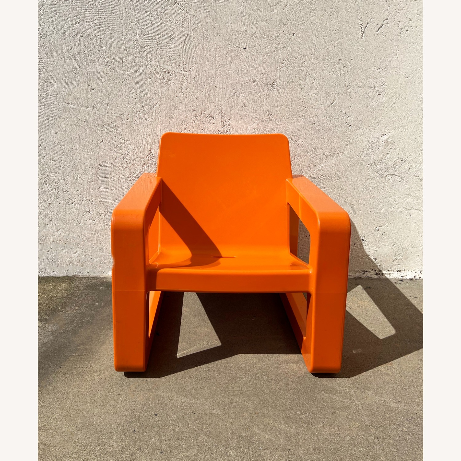 Tupelo Goods Orange Waterproof Deck Chair - image-1