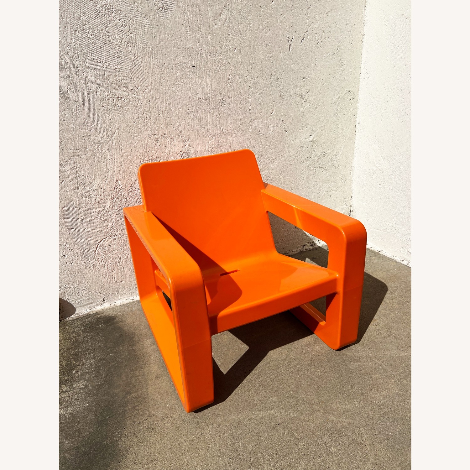 Tupelo Goods Orange Waterproof Deck Chair - image-0