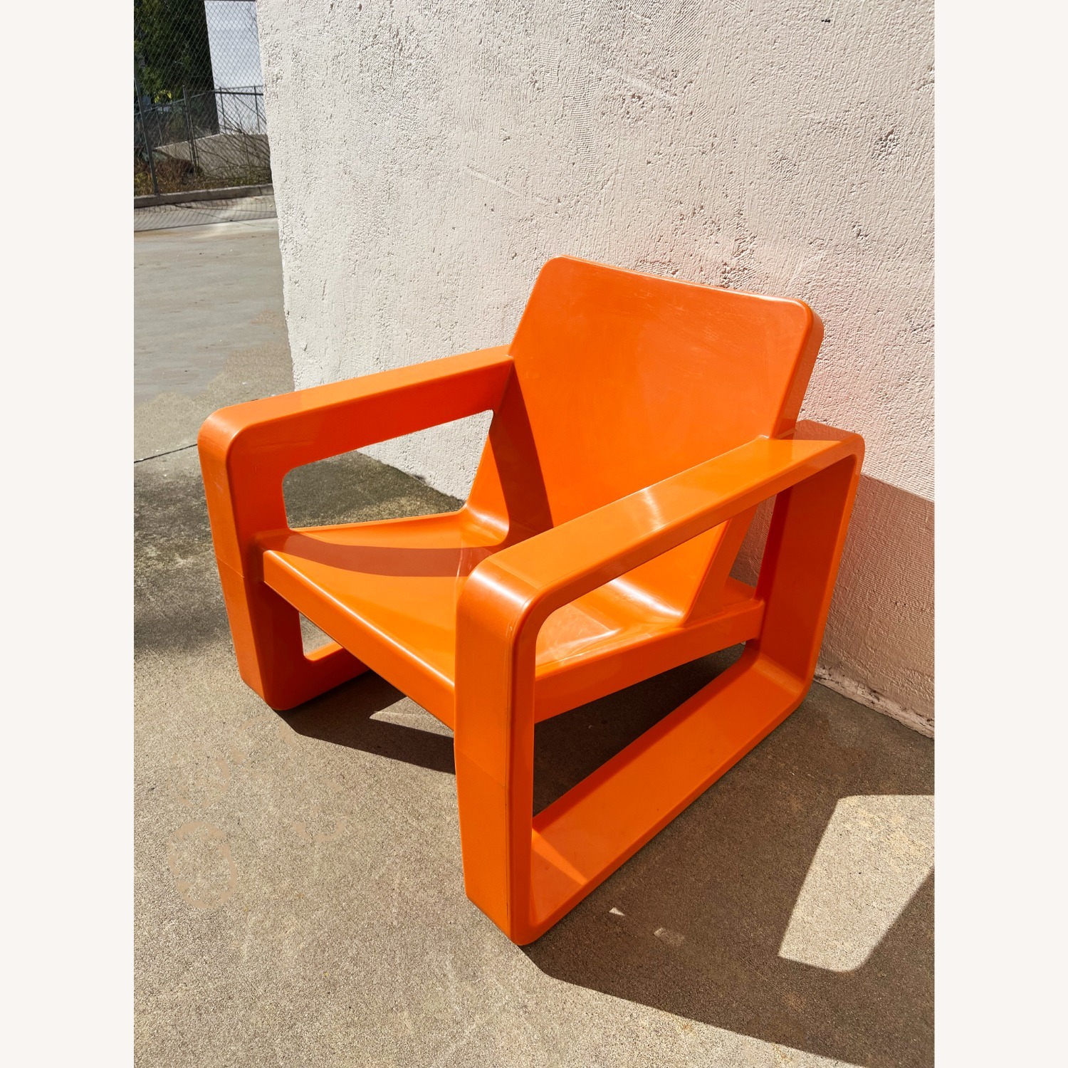 Tupelo Goods Orange Waterproof Deck Chair - image-2