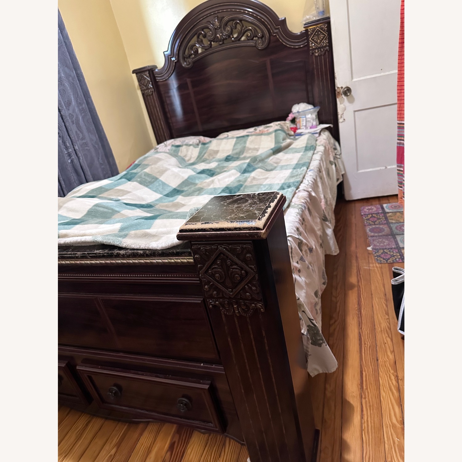 Ashley Queen size Bed - image-1