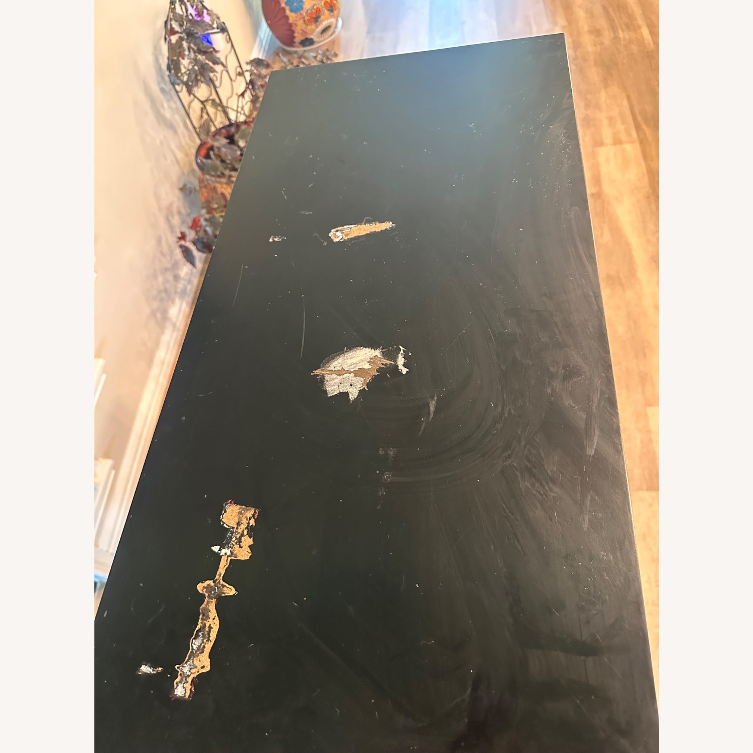 Tall Black Dresser Sleek Spacious Storage - image-3