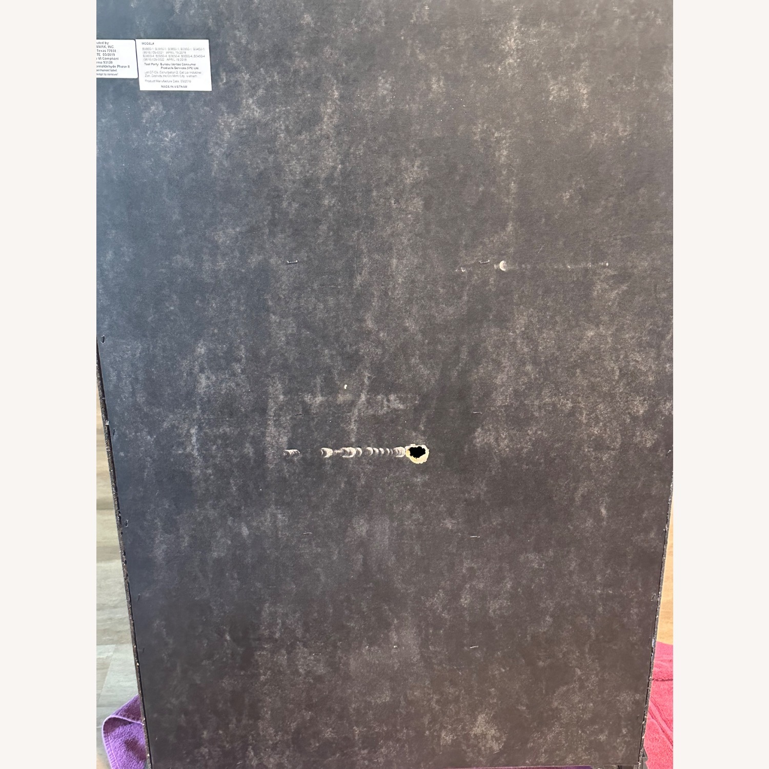 Tall Black Dresser Sleek Spacious Storage - image-2