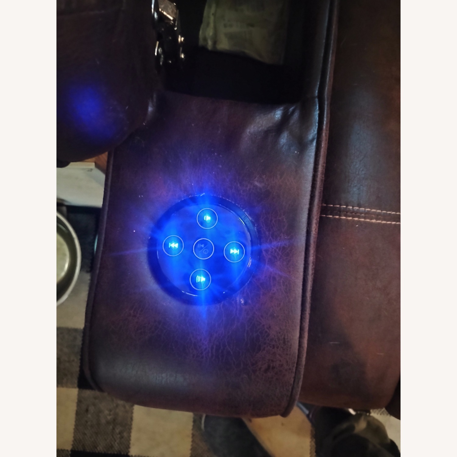 Leather Electric Bluetooth Recliner - image-2