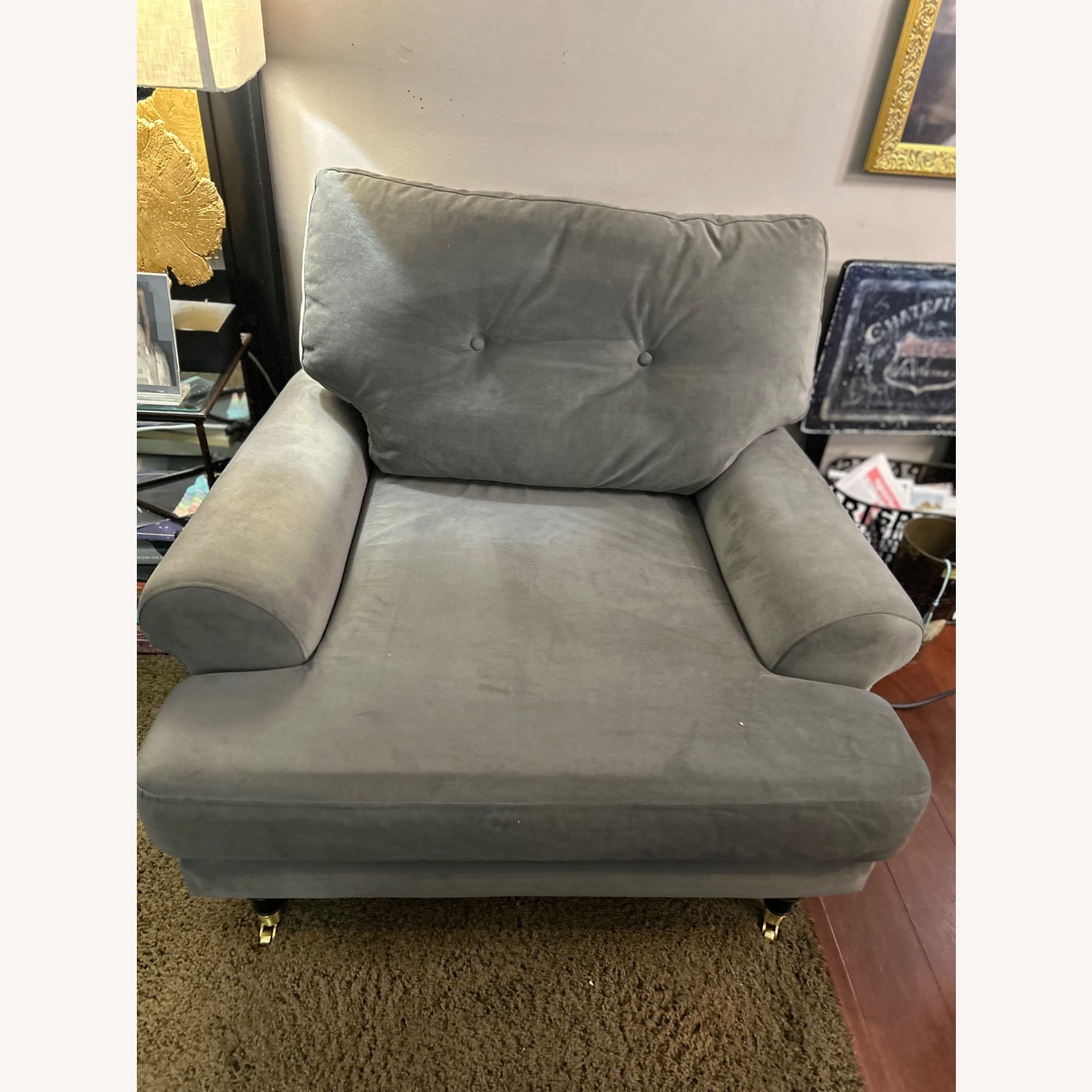 Radley Comfortable Armchair and Ottoman - image-14