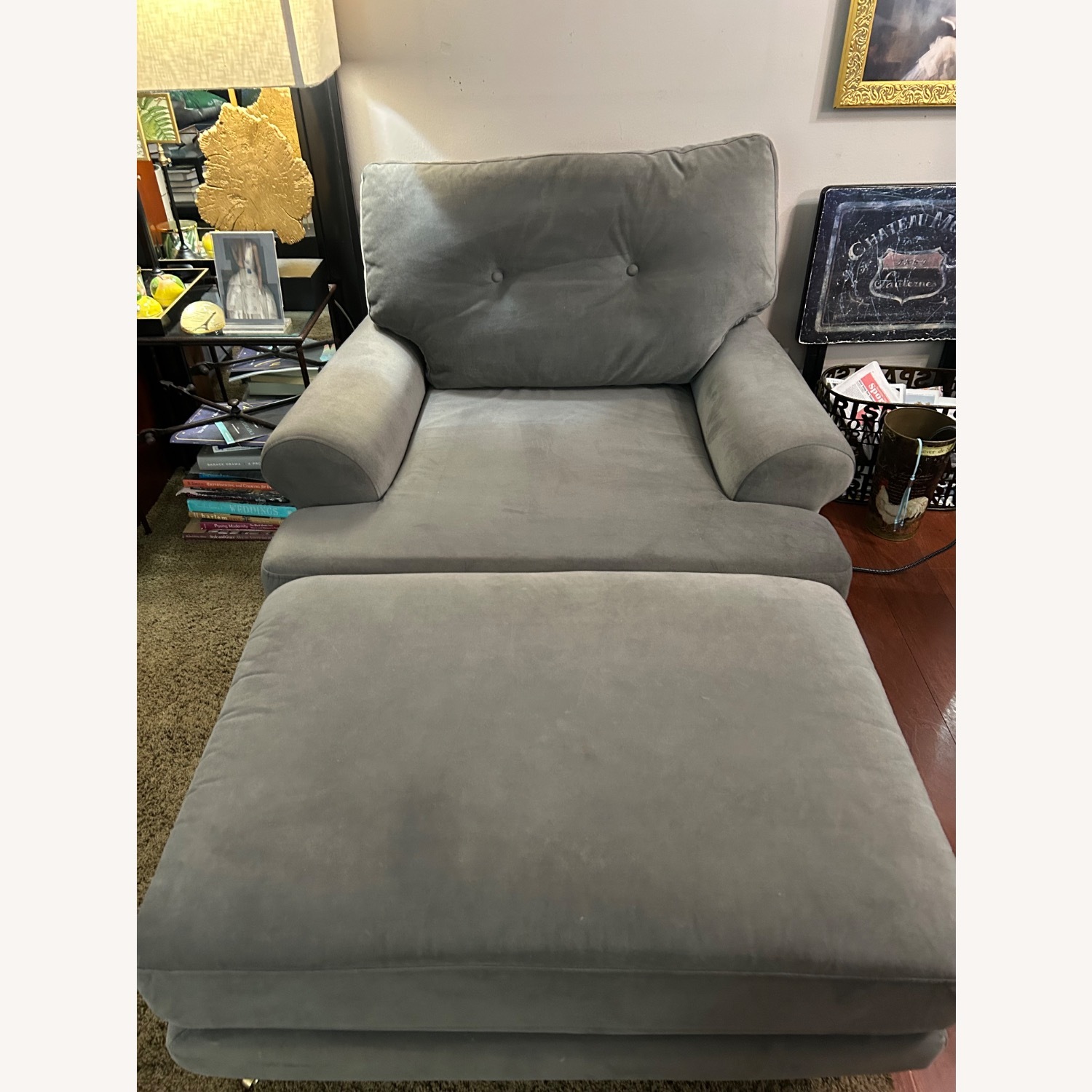 Radley Comfortable Armchair and Ottoman - image-10