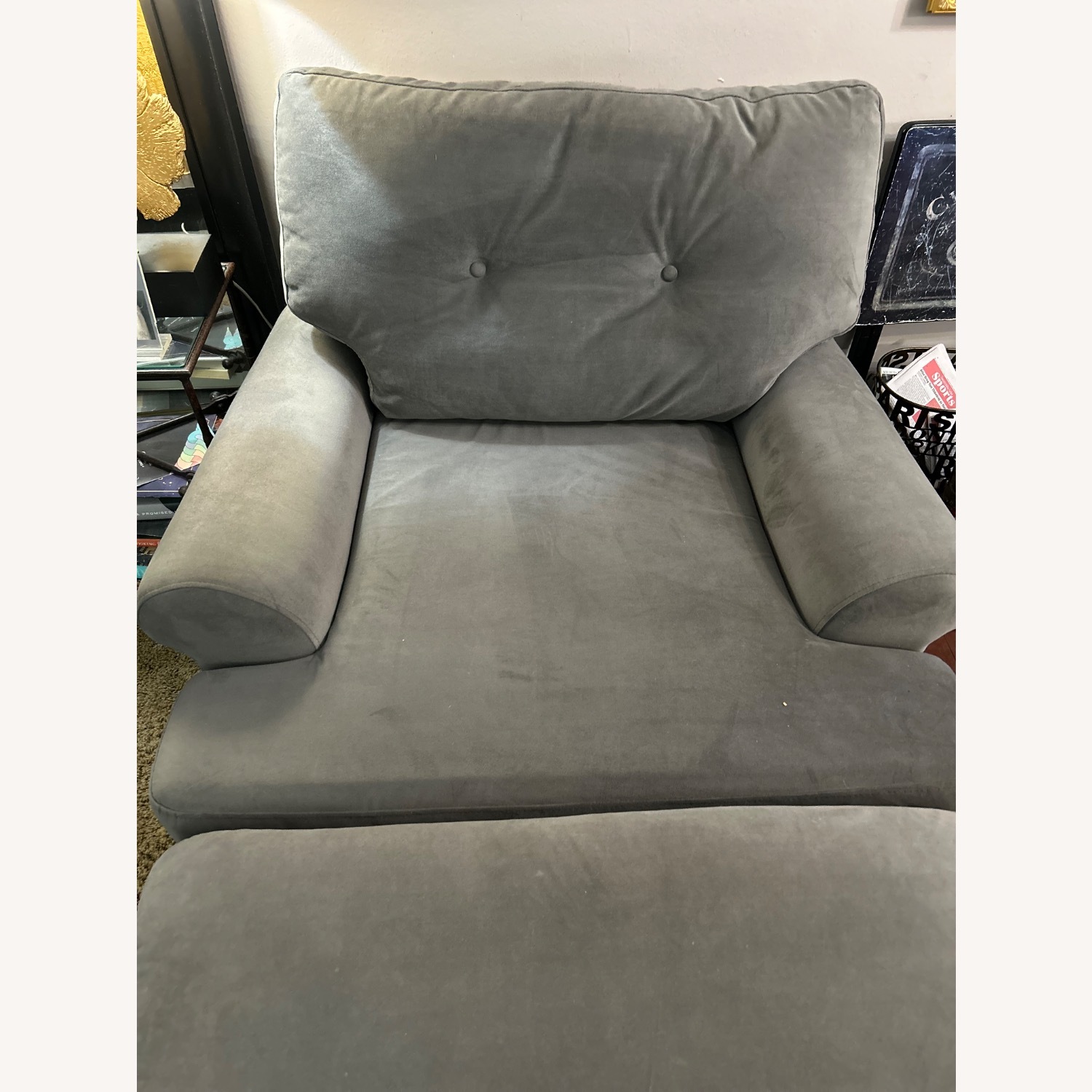 Radley Comfortable Armchair and Ottoman - image-11