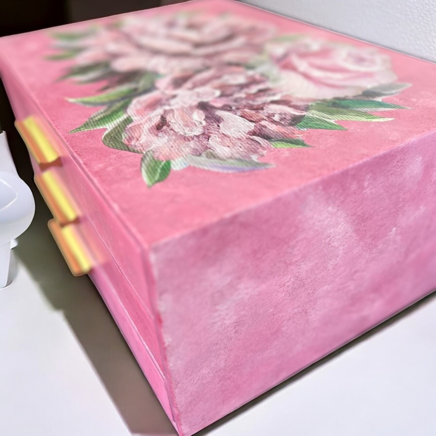 Wide Jewelry Box w 3 Drawers - image-8