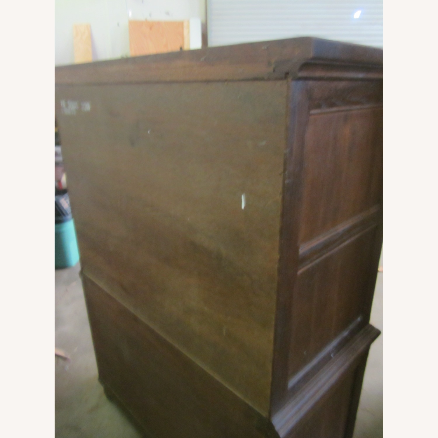 VTG Ethan Allen Tall Gents Dresser, 7 Drawers - image-7